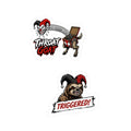 Shyftee "Throat Goat + Triggered" Stickers (Red)
