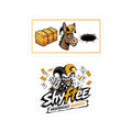 Shyftee "Hey! + Jester Card Logo" Stickers (Yellow)