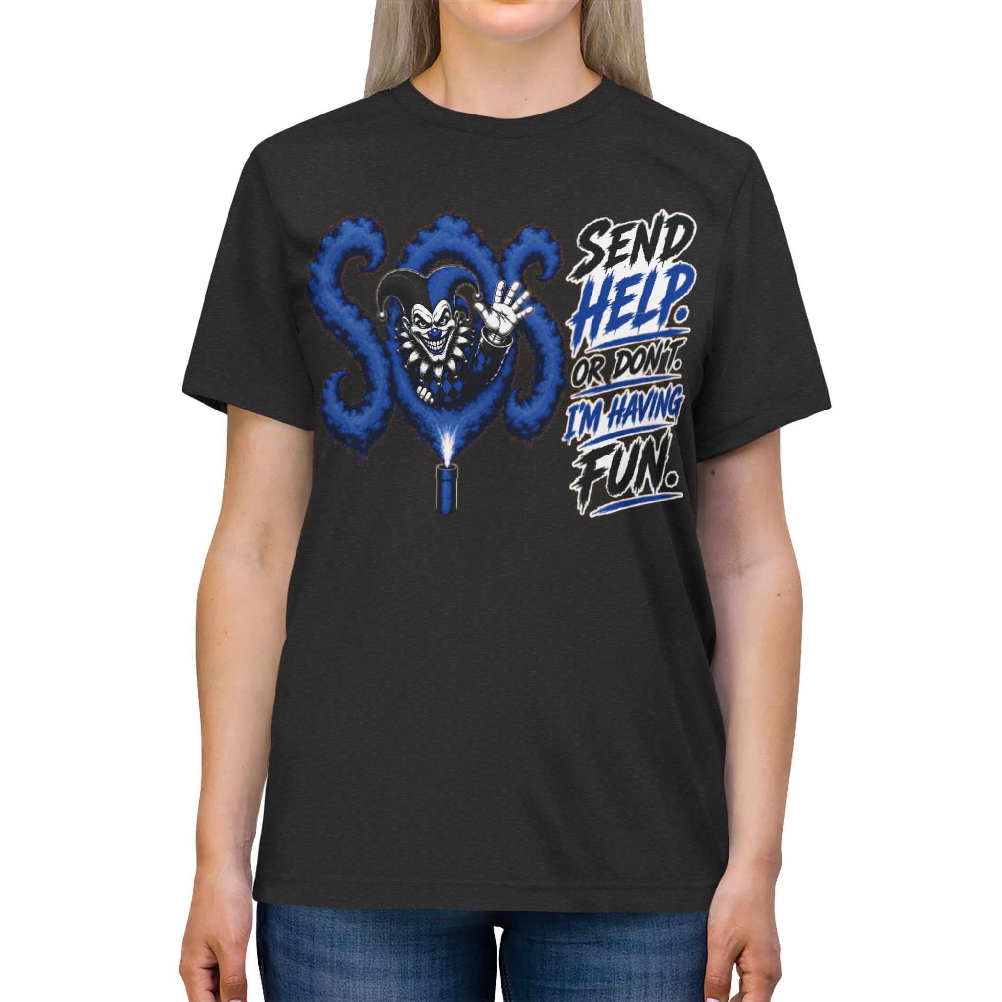 Shyftee "Send Help" Tee (Blue)