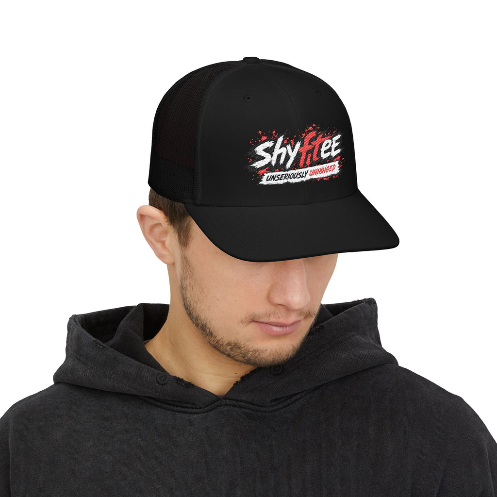 Shyftee "Unseriously Unhinged" Trucker Hat (Red)