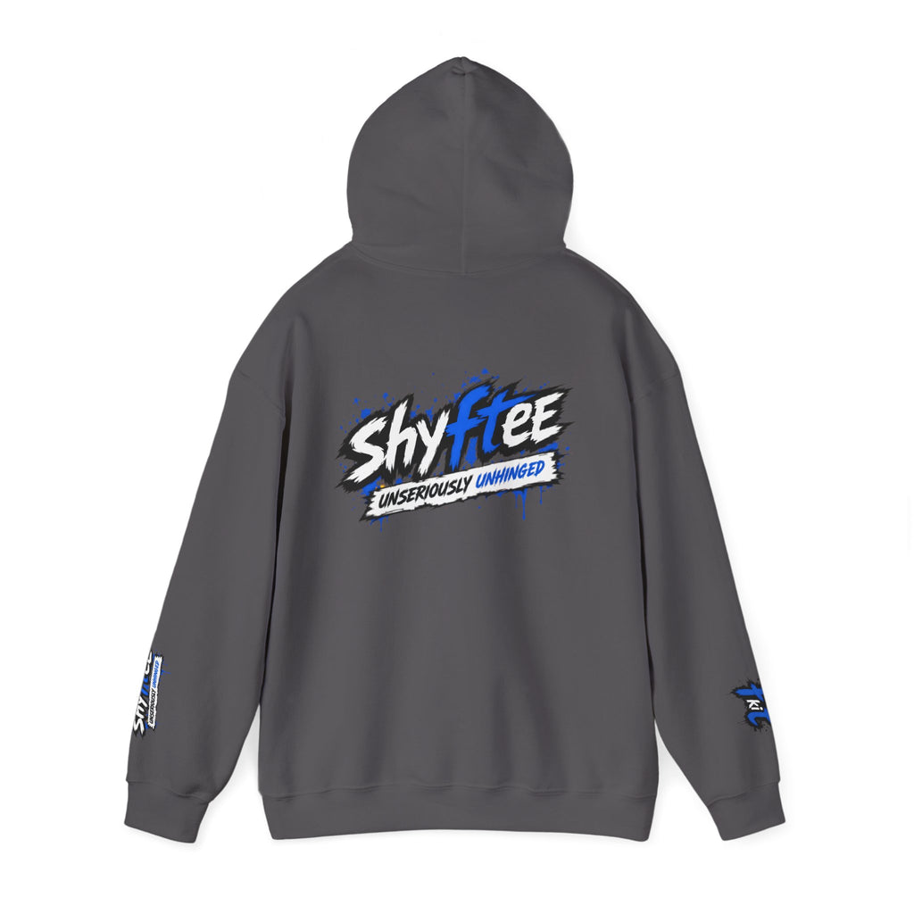 Shyftee "Unseriously Unhinged" Hoodie (Blue)