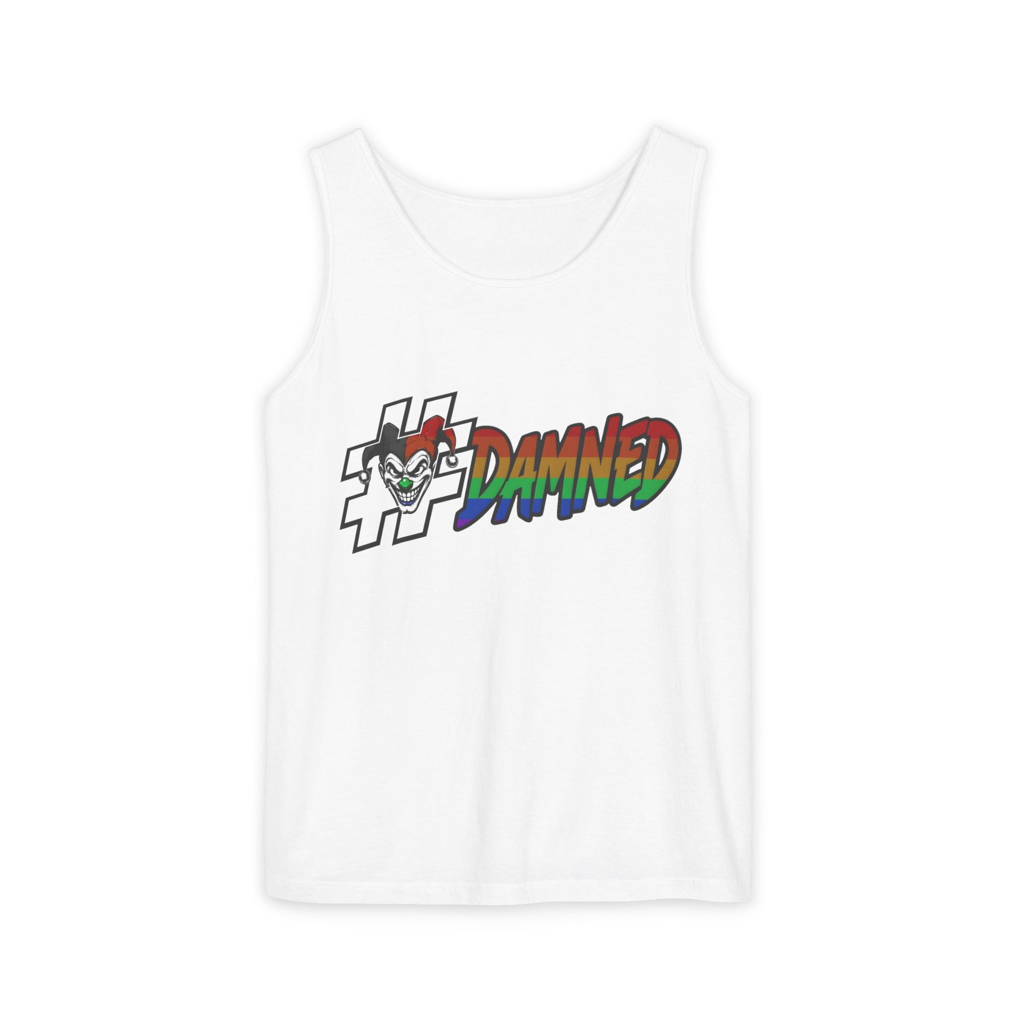 Shyftee "#Damned" Tank Top (Pride-Inspired)