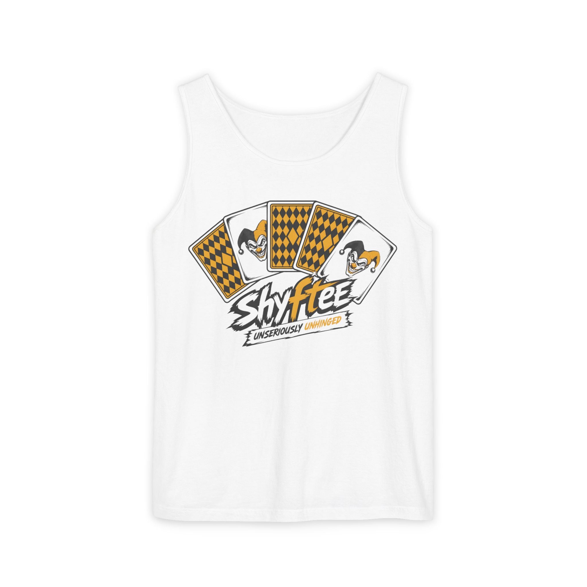 Shyftee "Stacked Deck" Tank Top (Yellow)
