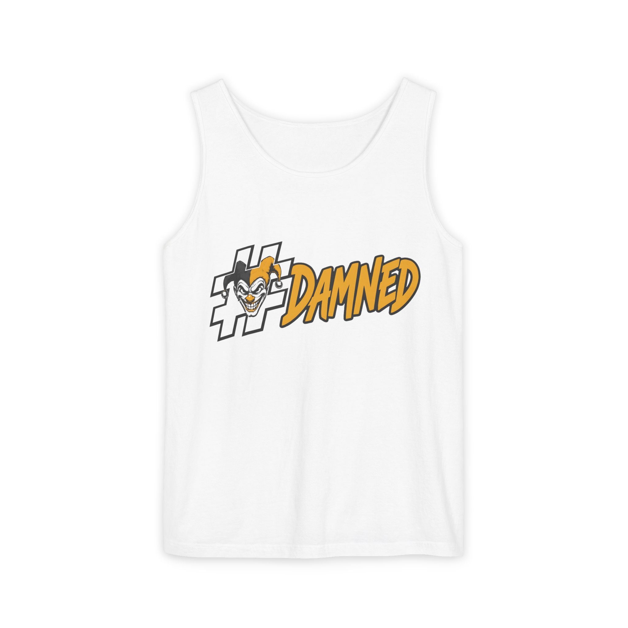 Shyftee "#Damned" Tank Top (Yellow)