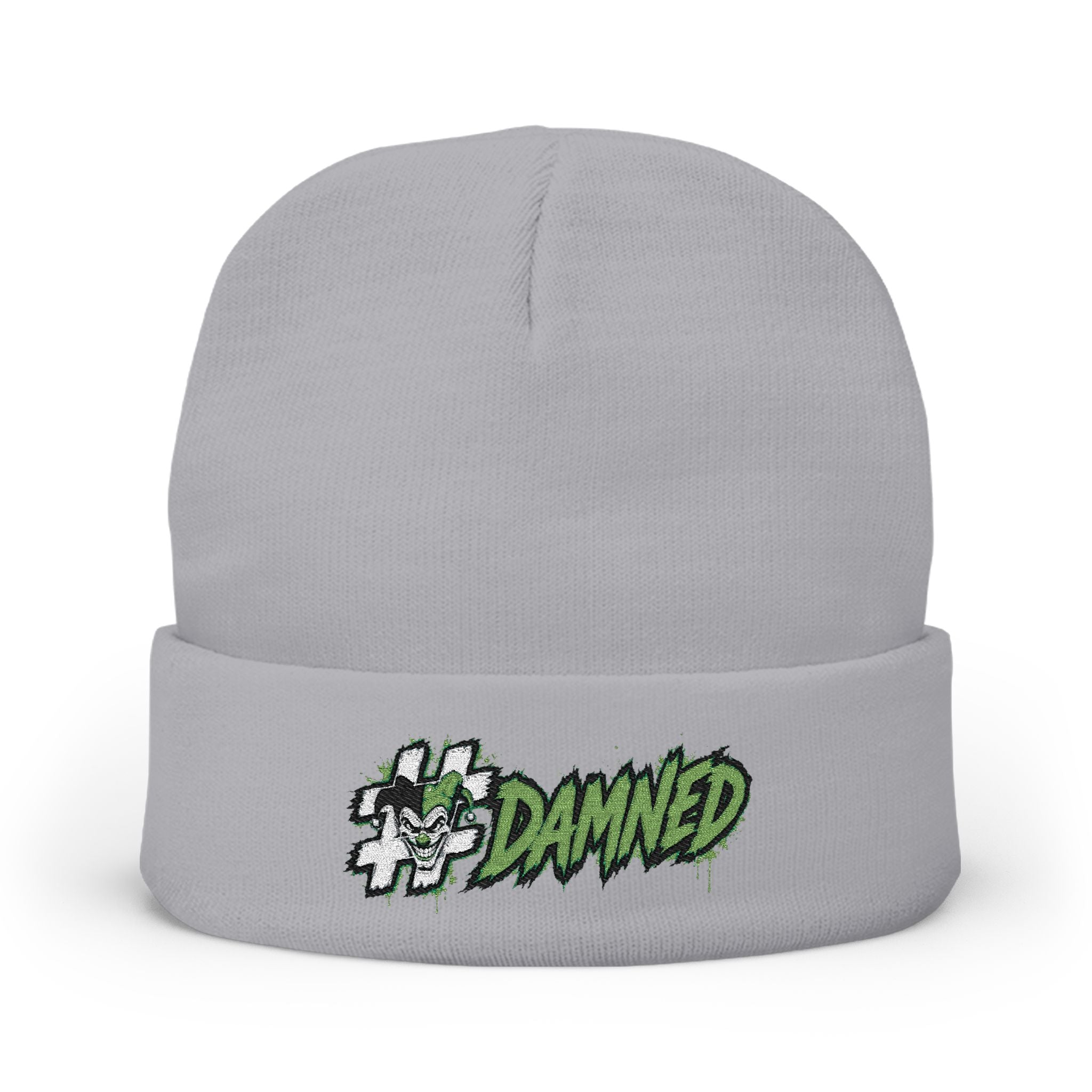 Shyftee "#Damned" Knit Beanie (Green)