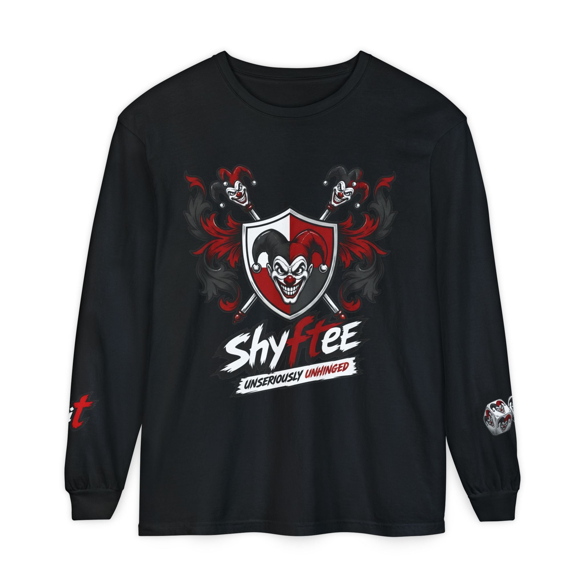 Shyftee "Coat of Arms" Long-Sleeve (Red)