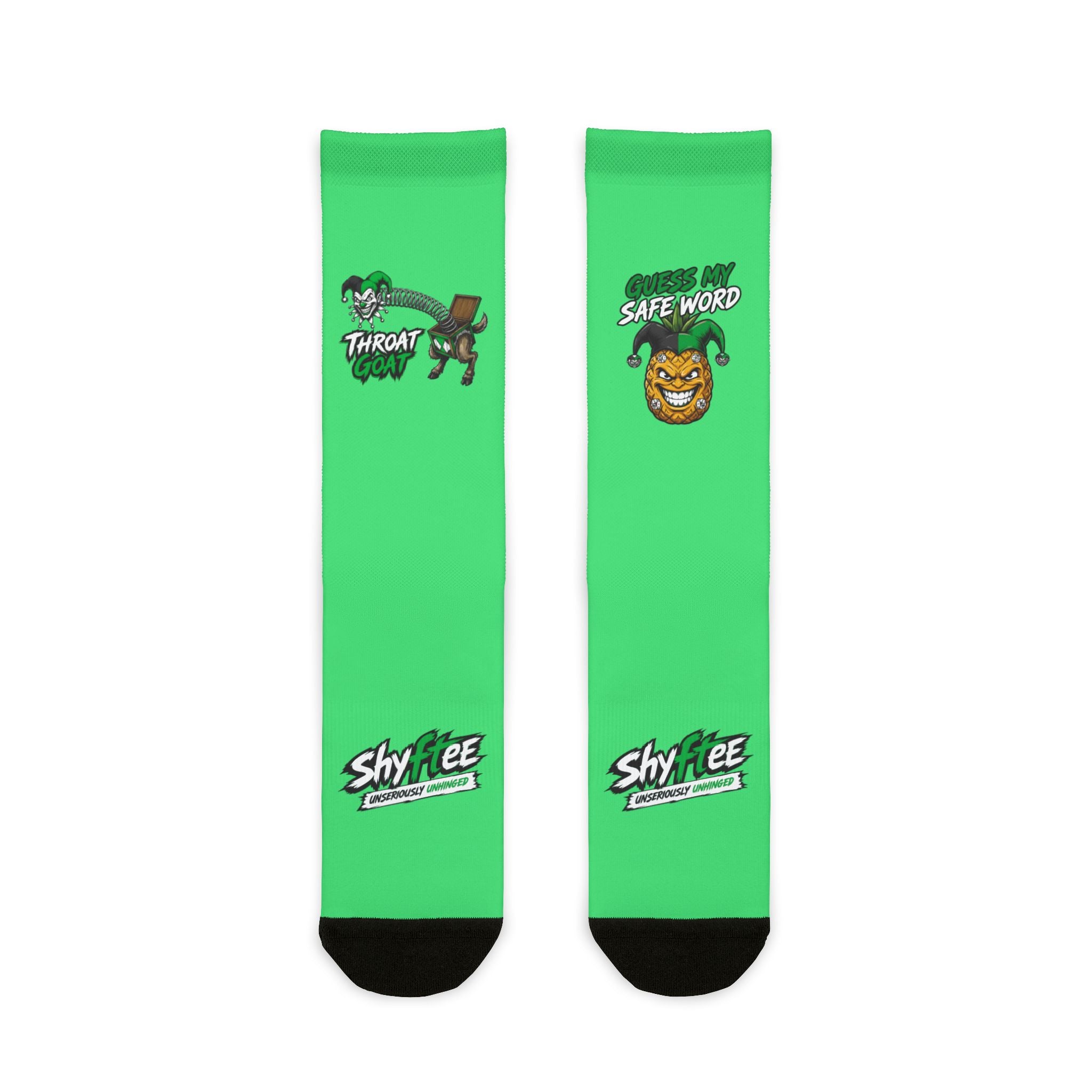 Shyftee "Offensive" Crew Socks (Green)