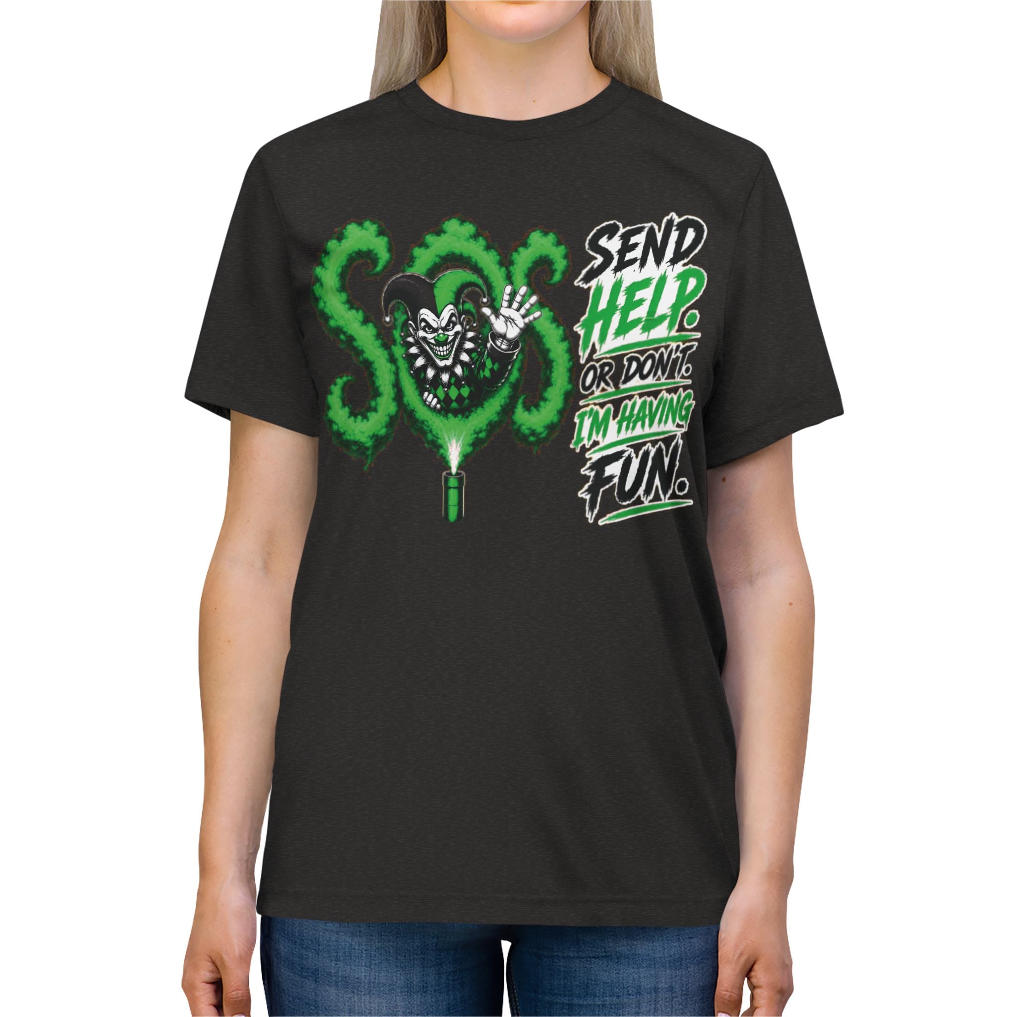Shyftee "Send Help" Tee (Green)