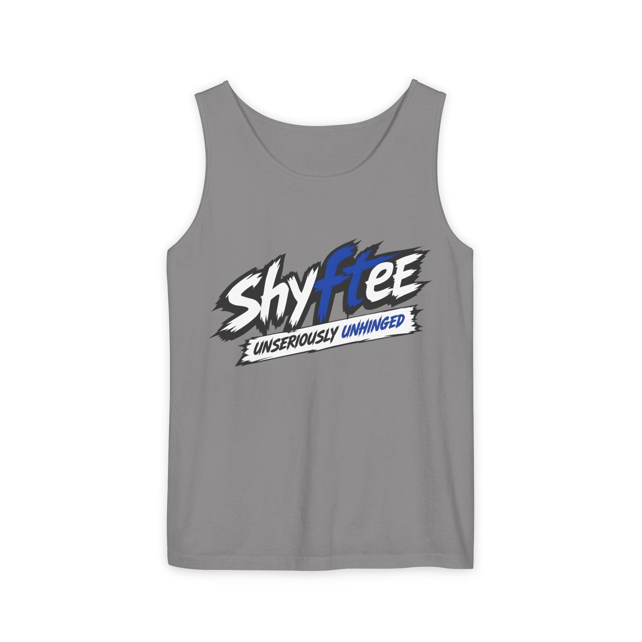 Shyftee "Unseriously Unhinged" Tank Top (Blue)