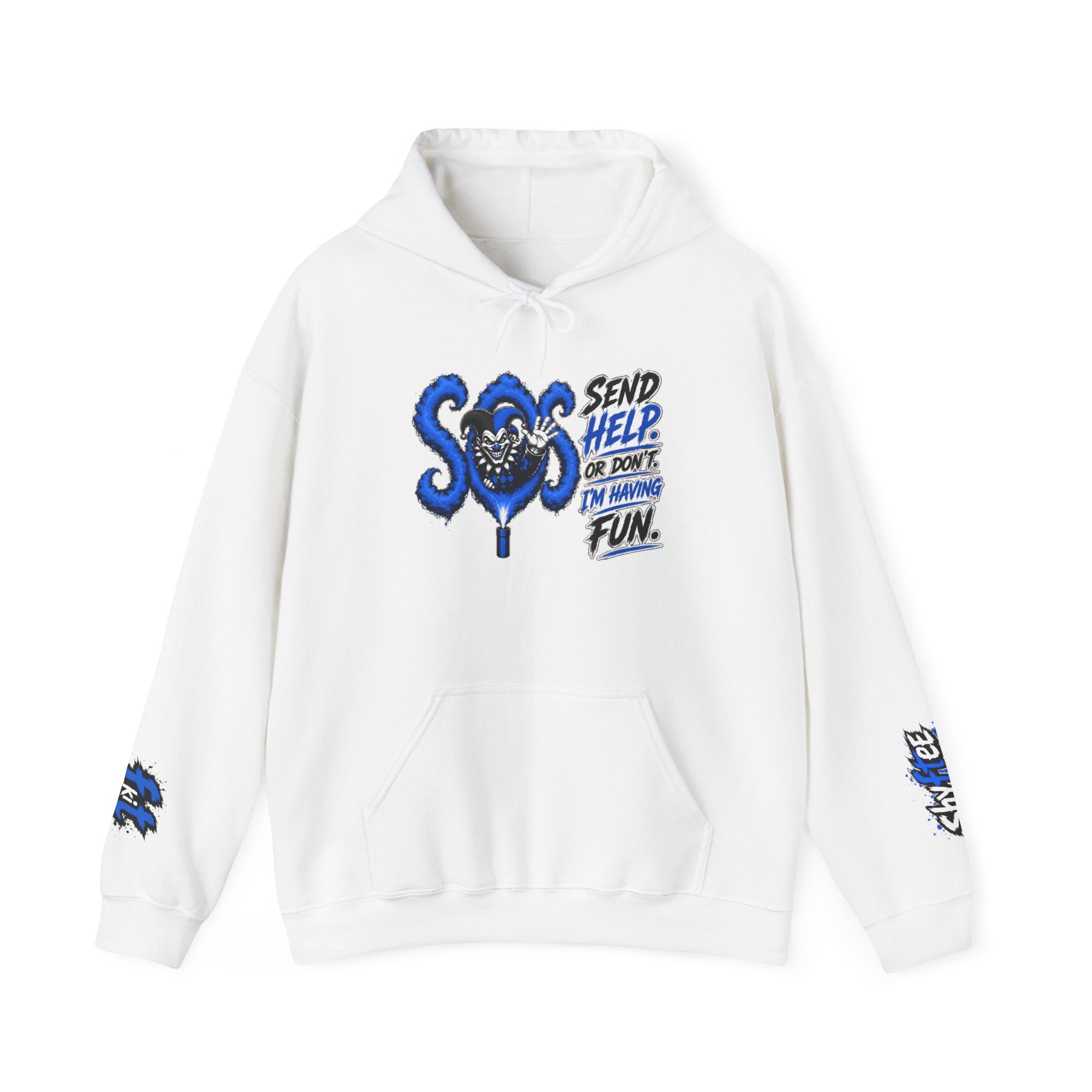 Shyftee "Send Help" Hoodie (Blue)