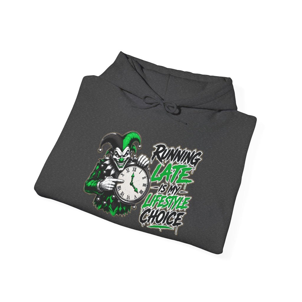 Shyftee "Late is my Lifestyle" Hoodie (Green)