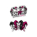 Shyftee Dice Logo + Comedy and Tragedy Stickers (Pink)