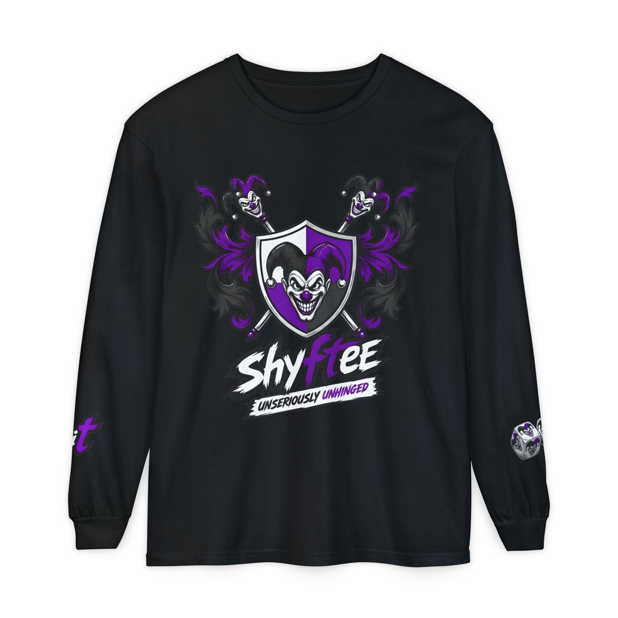 Shyftee "Coat of Arms" Long-Sleeve (Purple)