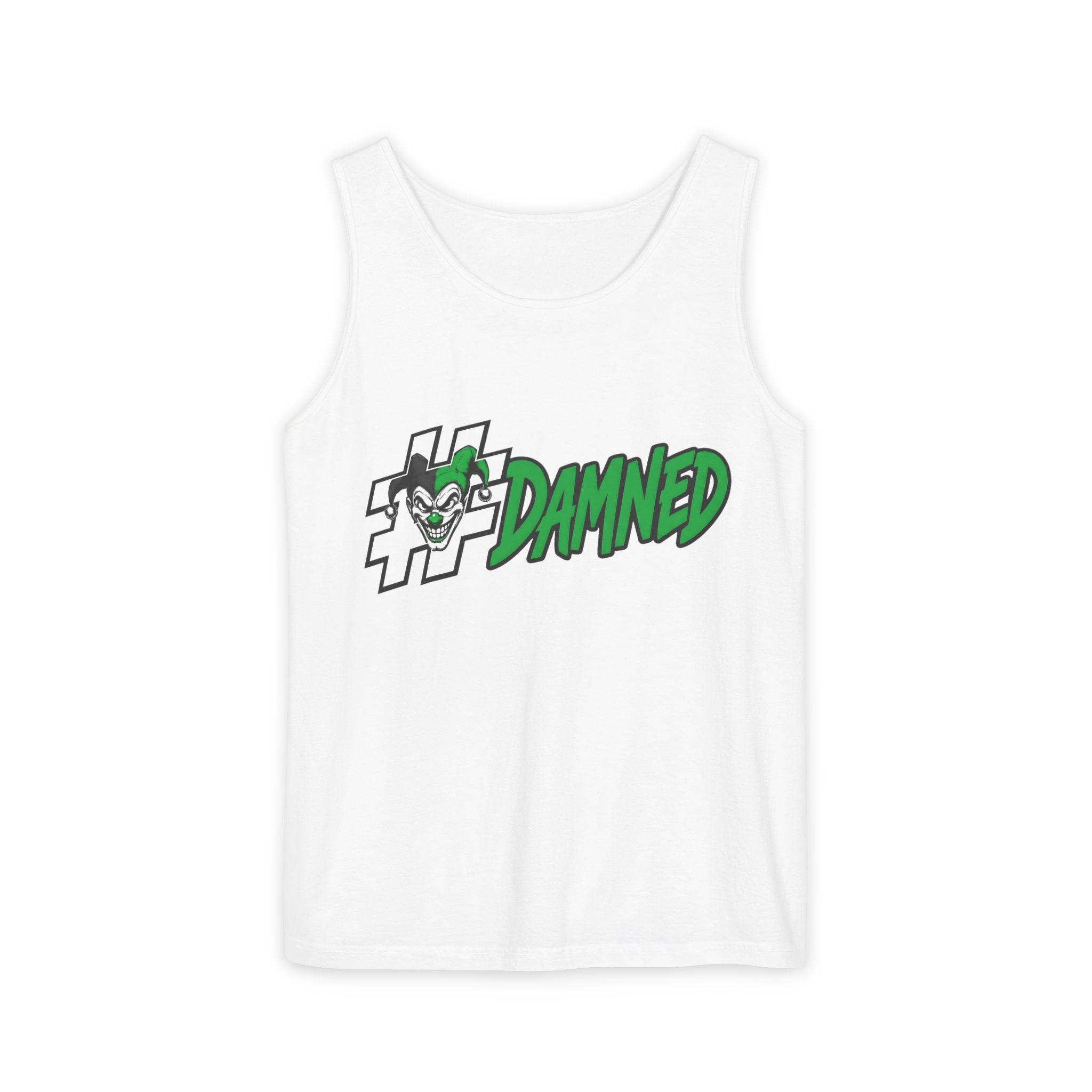 Shyftee "#Damned" Tank Top (Green)