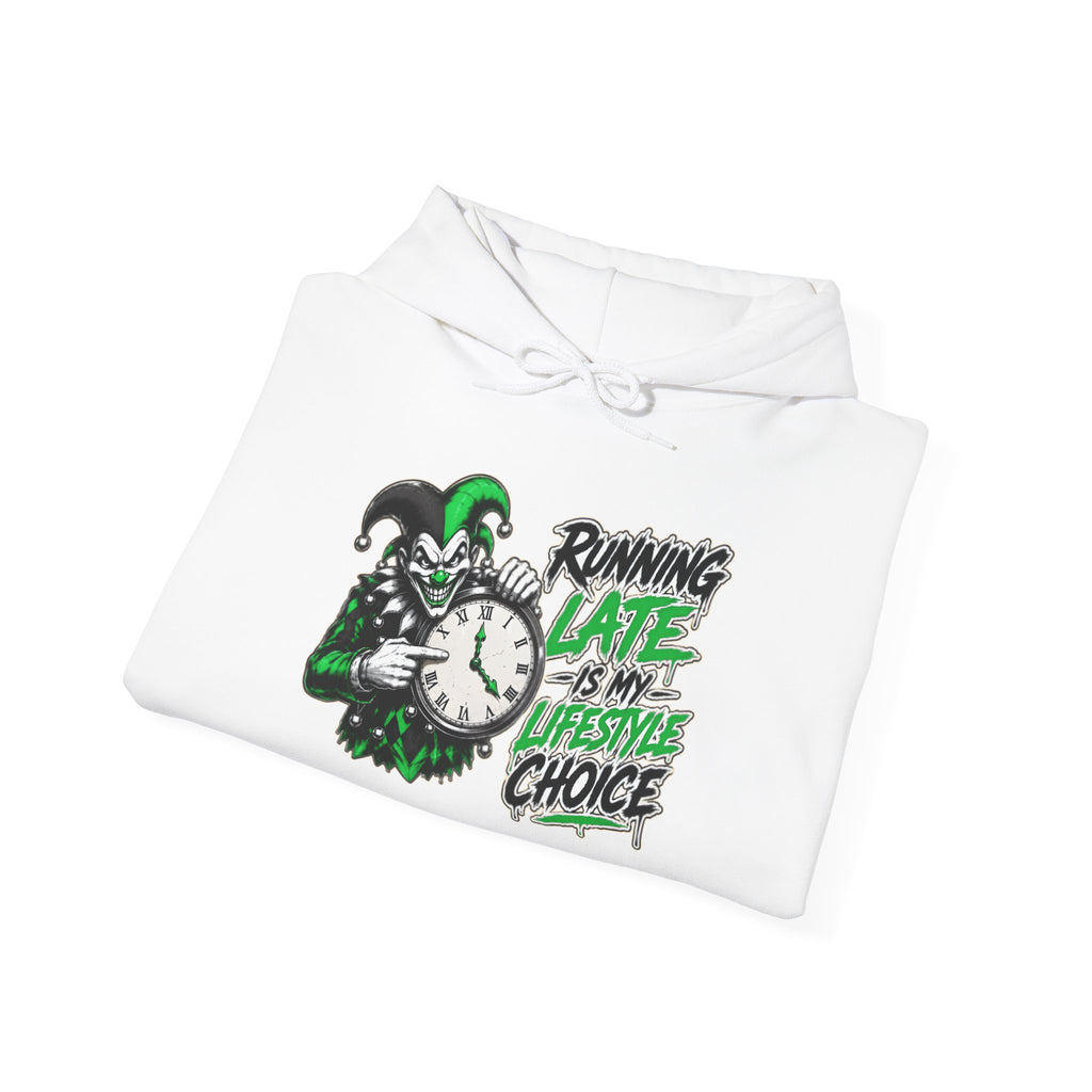 Shyftee "Late is my Lifestyle" Hoodie (Green)