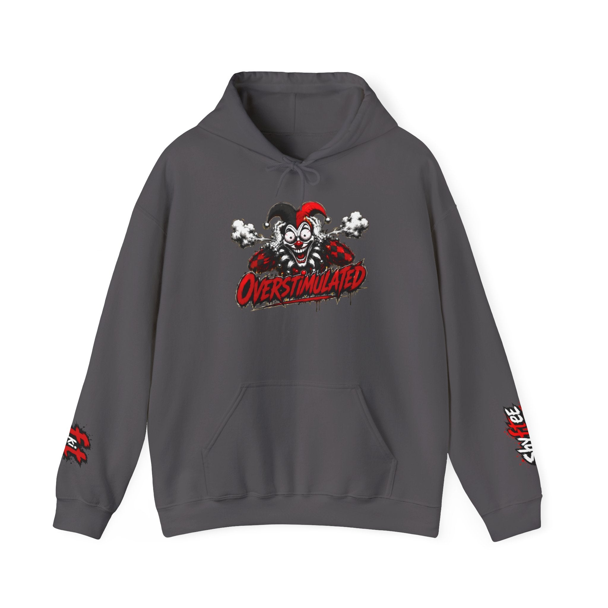 Shyftee "Overstimulated" Hoodie (Red)