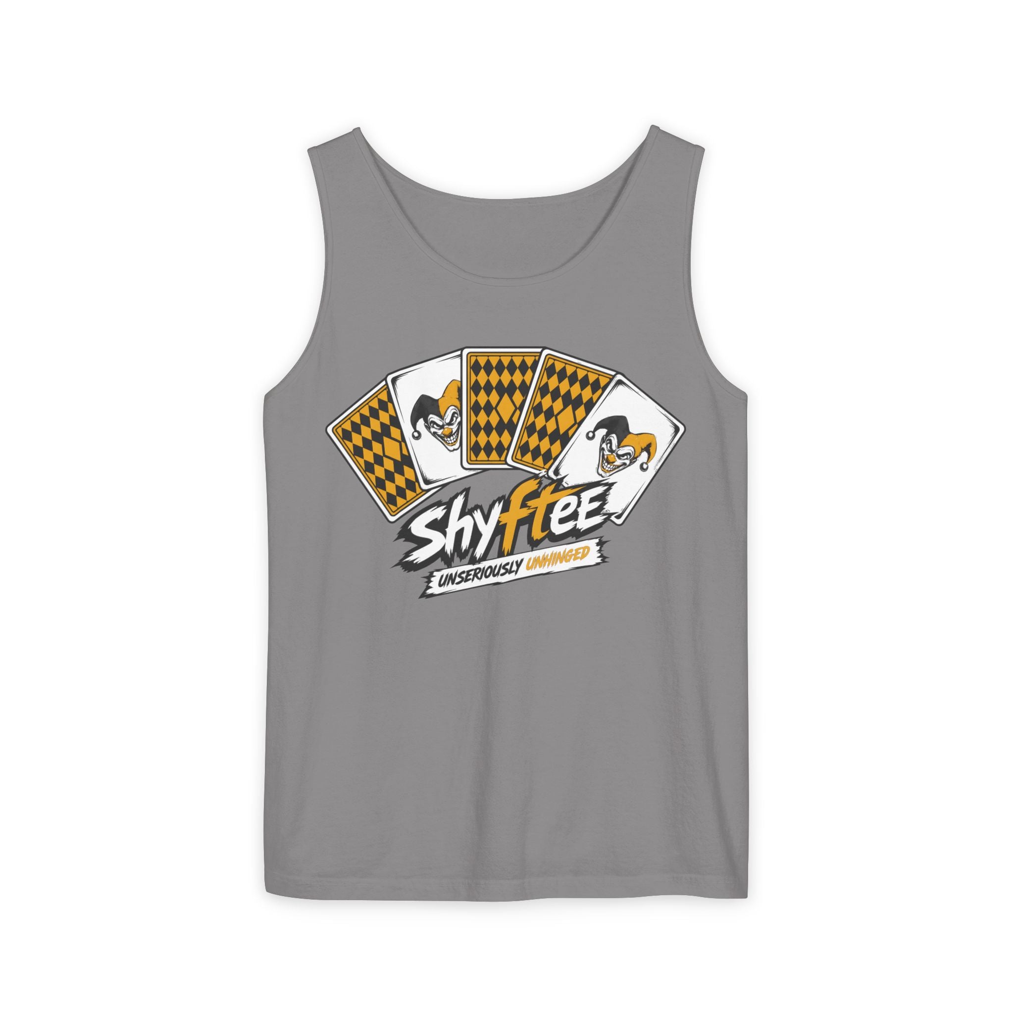 Shyftee "Stacked Deck" Tank Top (Yellow)
