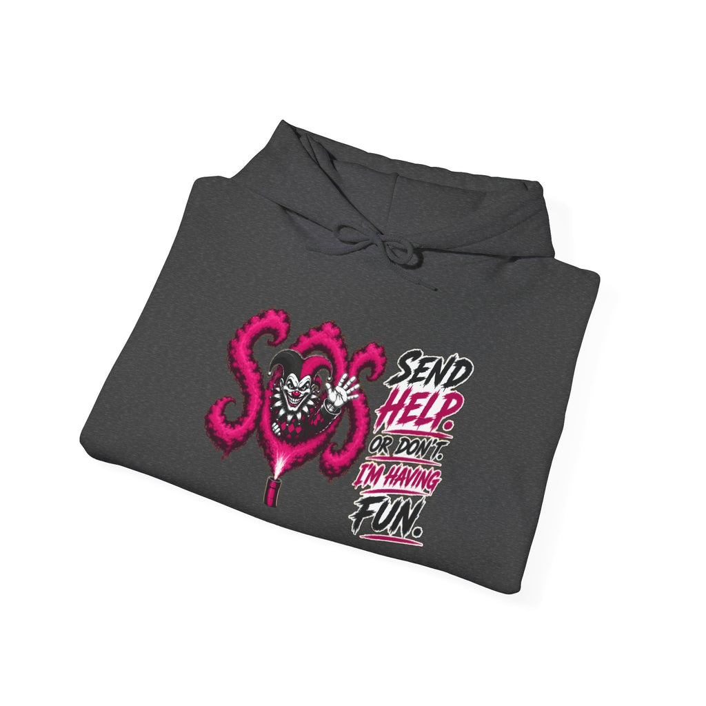 Shyftee "Send Help" Hoodie (Pink)