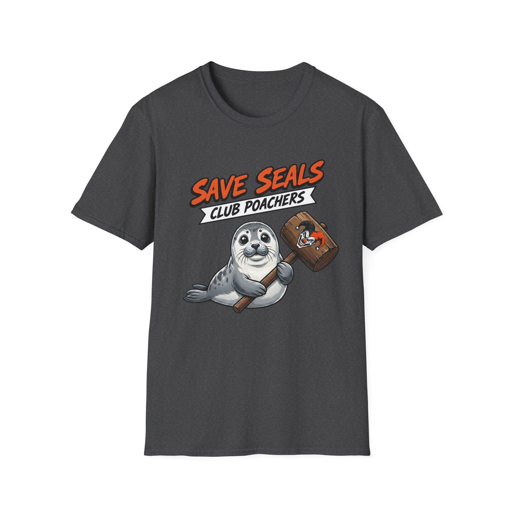 Shyftee "Save Seals - Club Poachers" Tee (Orange)