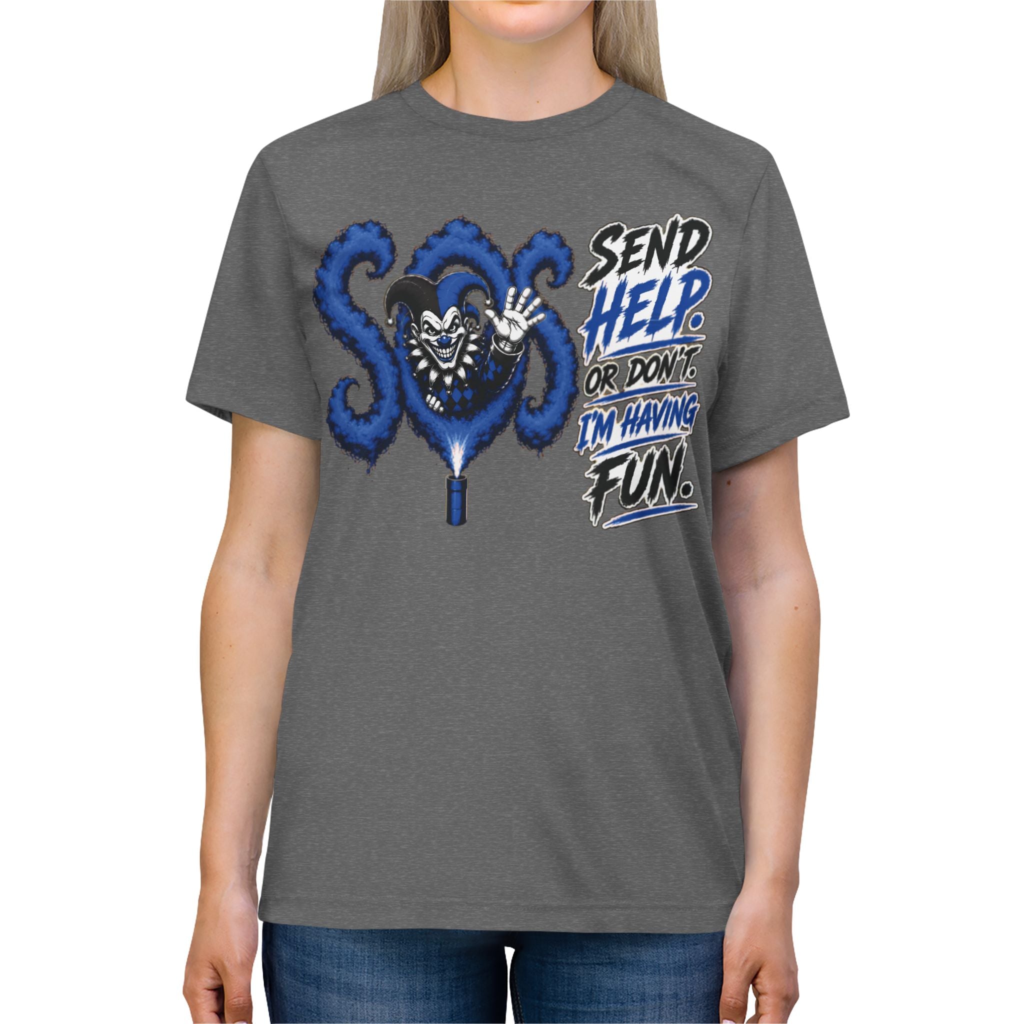 Shyftee "Send Help" Tee (Blue)