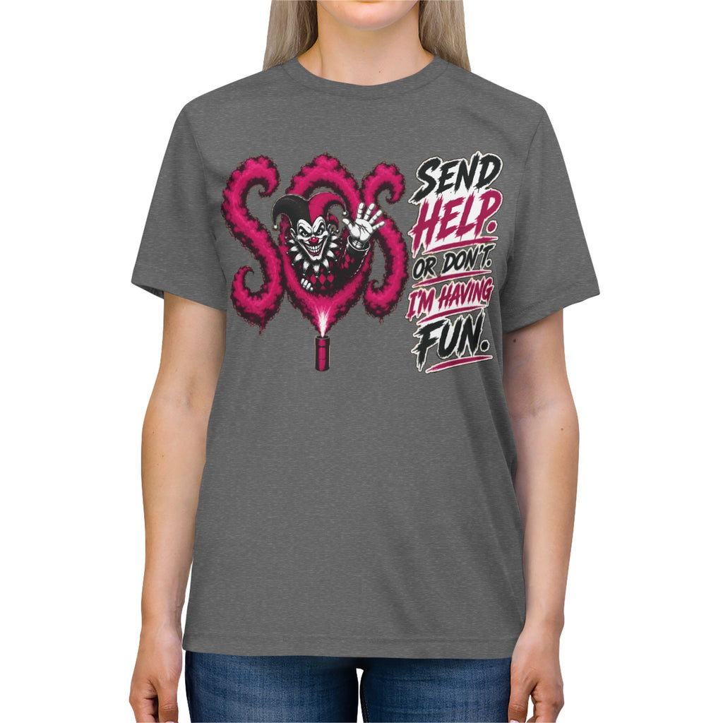 Shyftee "Send Help" Tee (Pink)