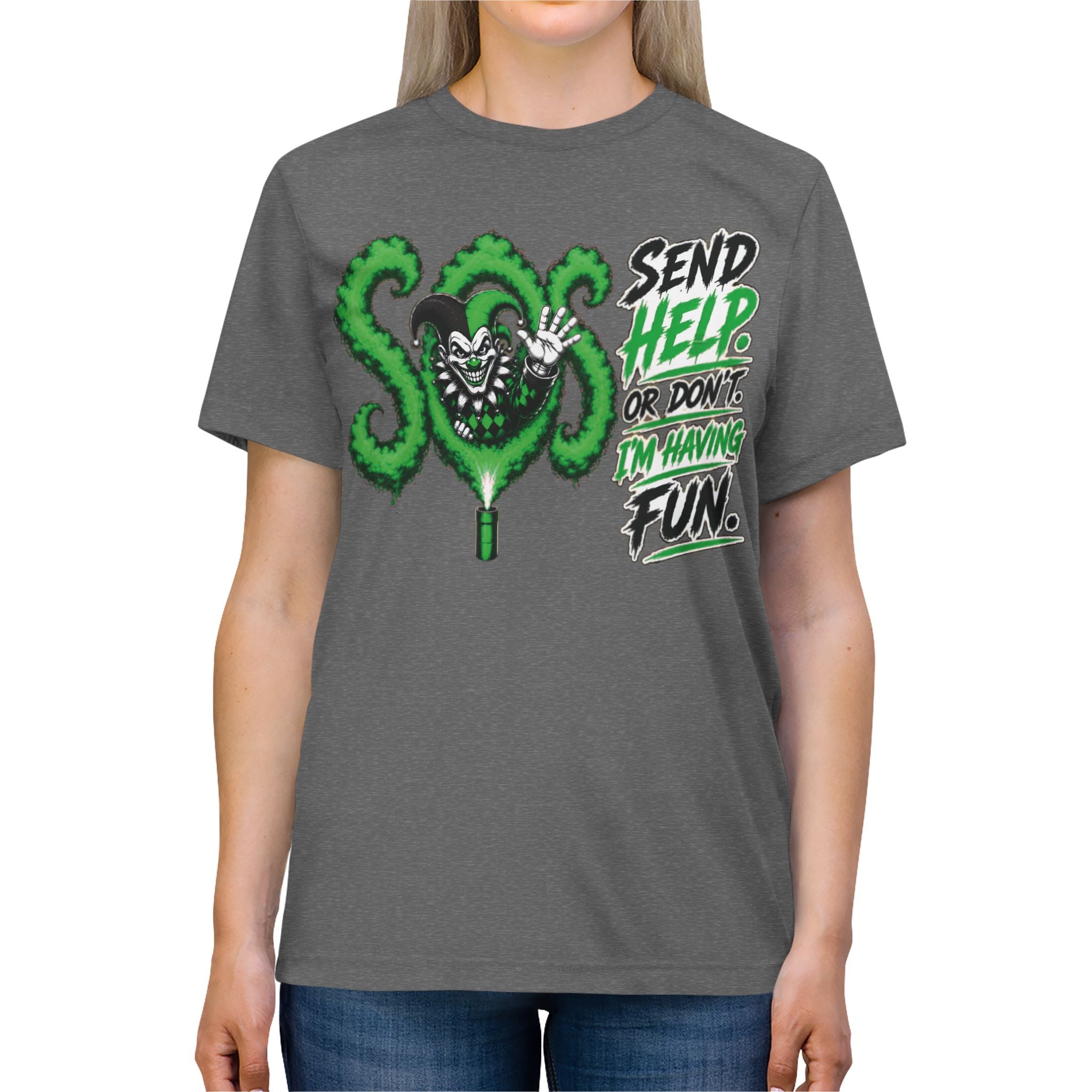 Shyftee "Send Help" Tee (Green)