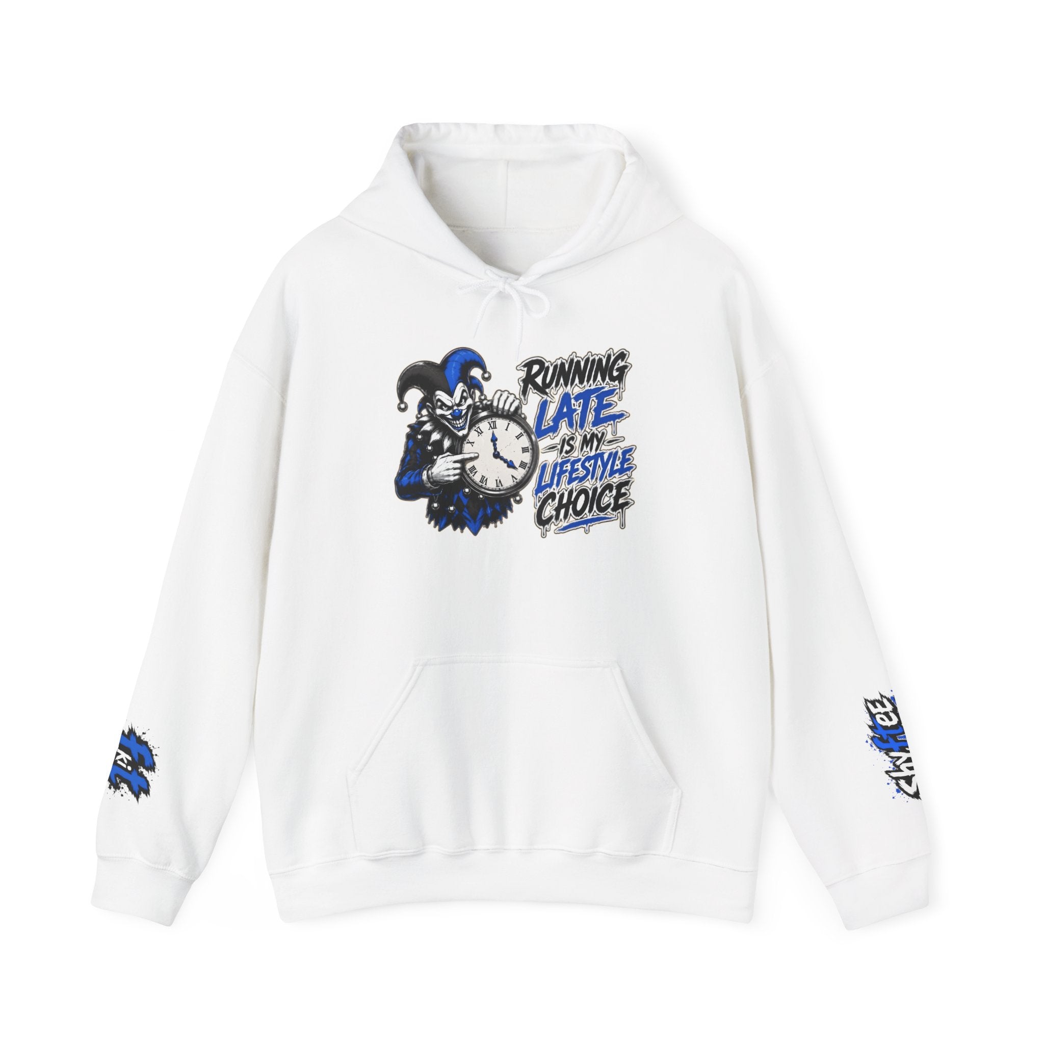 Shyftee "Late is my Lifestyle" Hoodie (Blue)