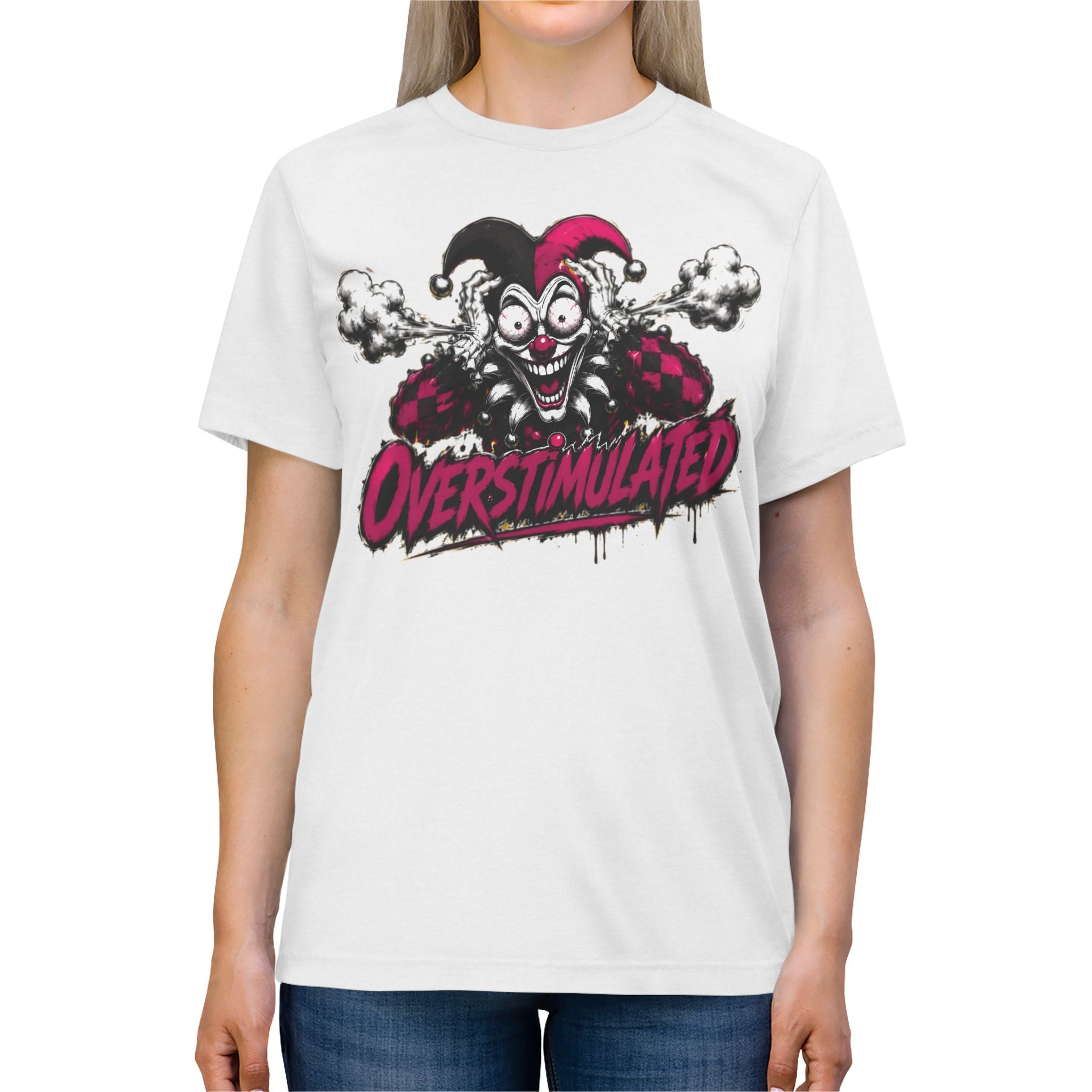 Shyftee "Overstimulated" Tee (Pink)