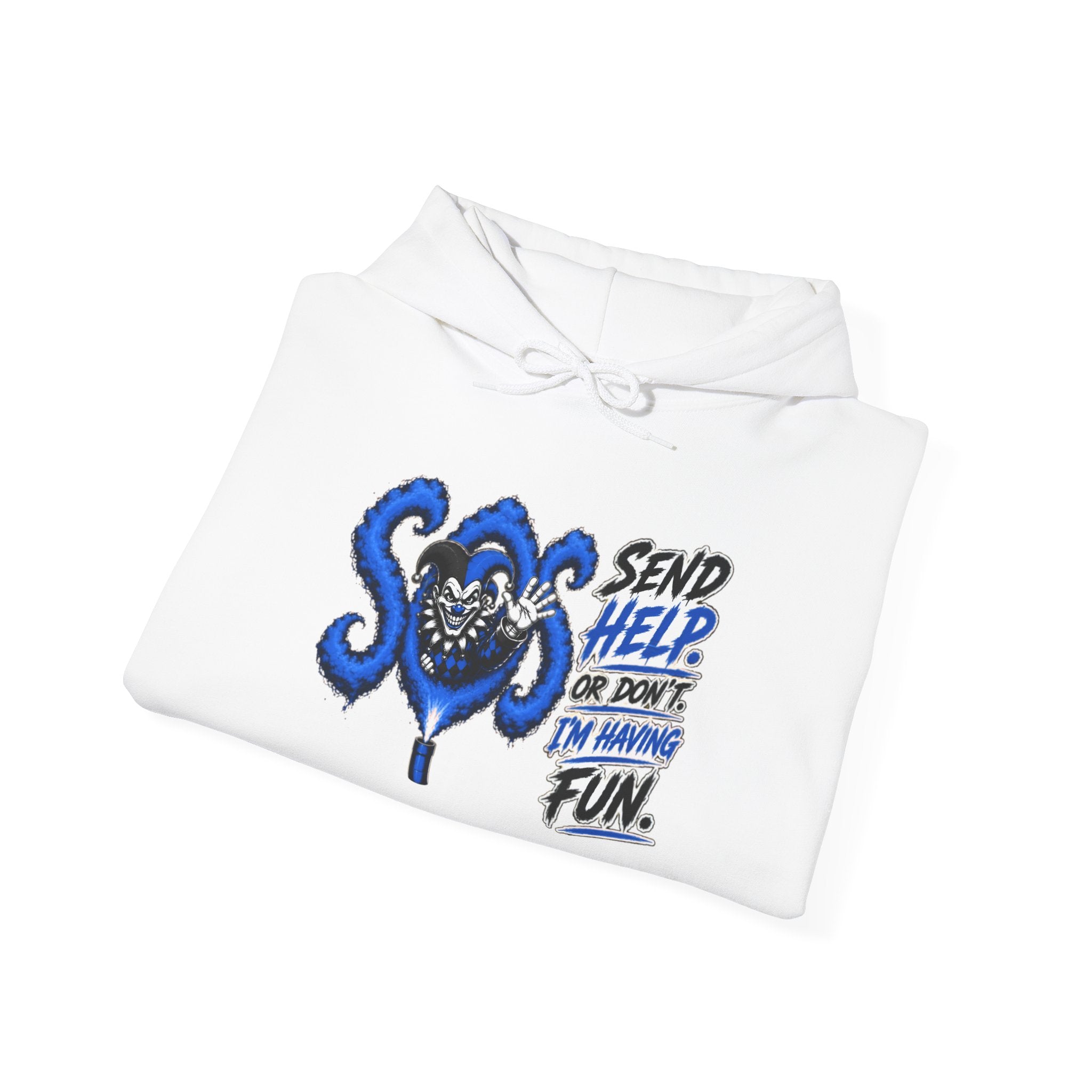 Shyftee "Send Help" Hoodie (Blue)