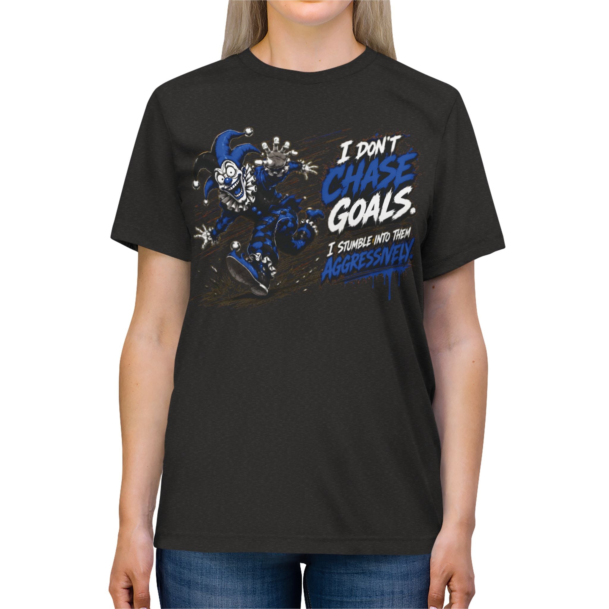Shyftee "Don't Chase Goals" Tee (Blue)