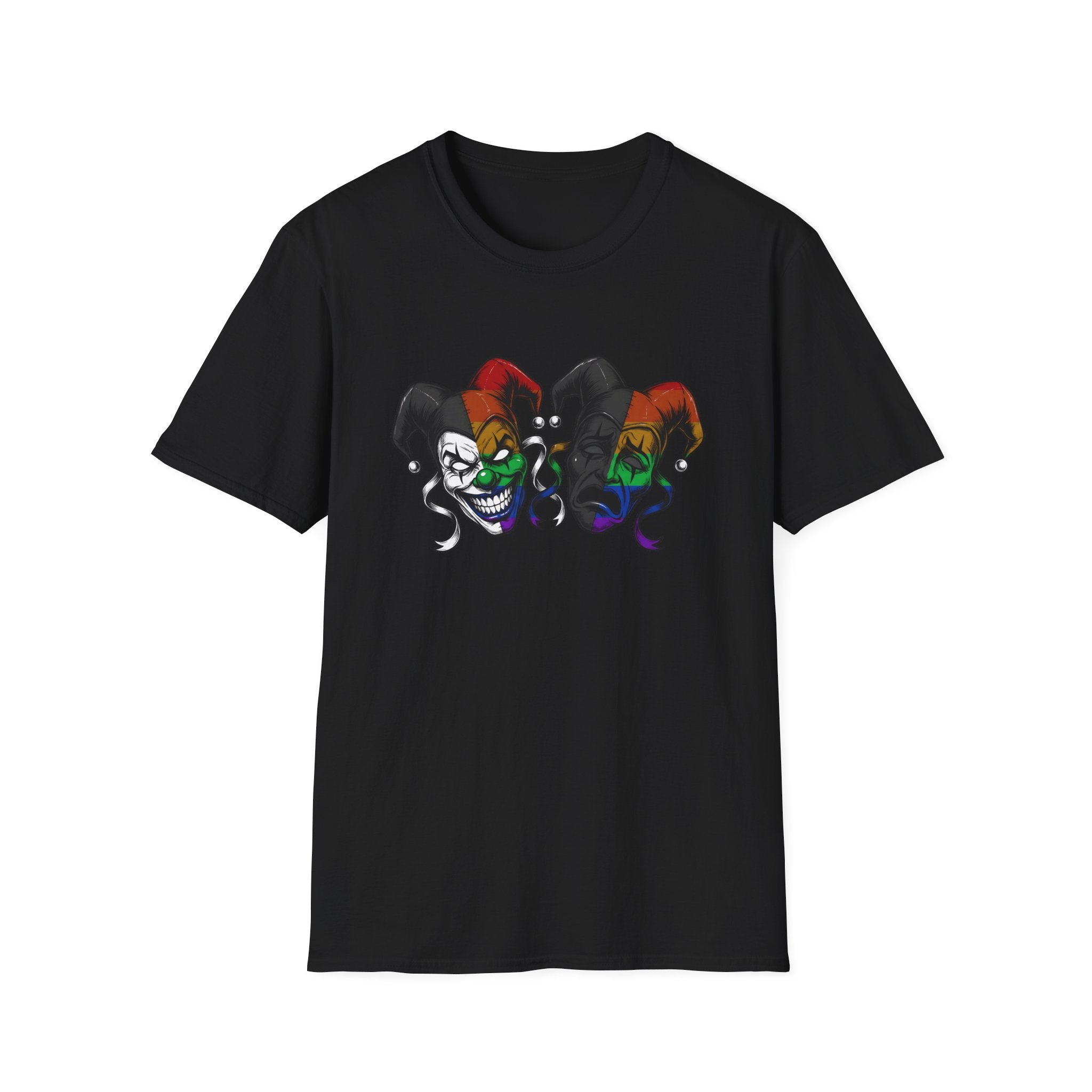 Shyftee "Comedy & Tragedy" Tee (Pride-Inspired)