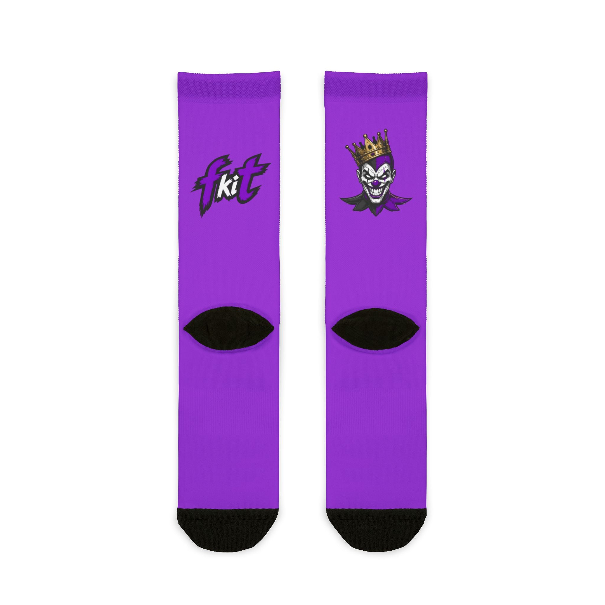 Shyftee "Gambler" Crew Socks (Purple)
