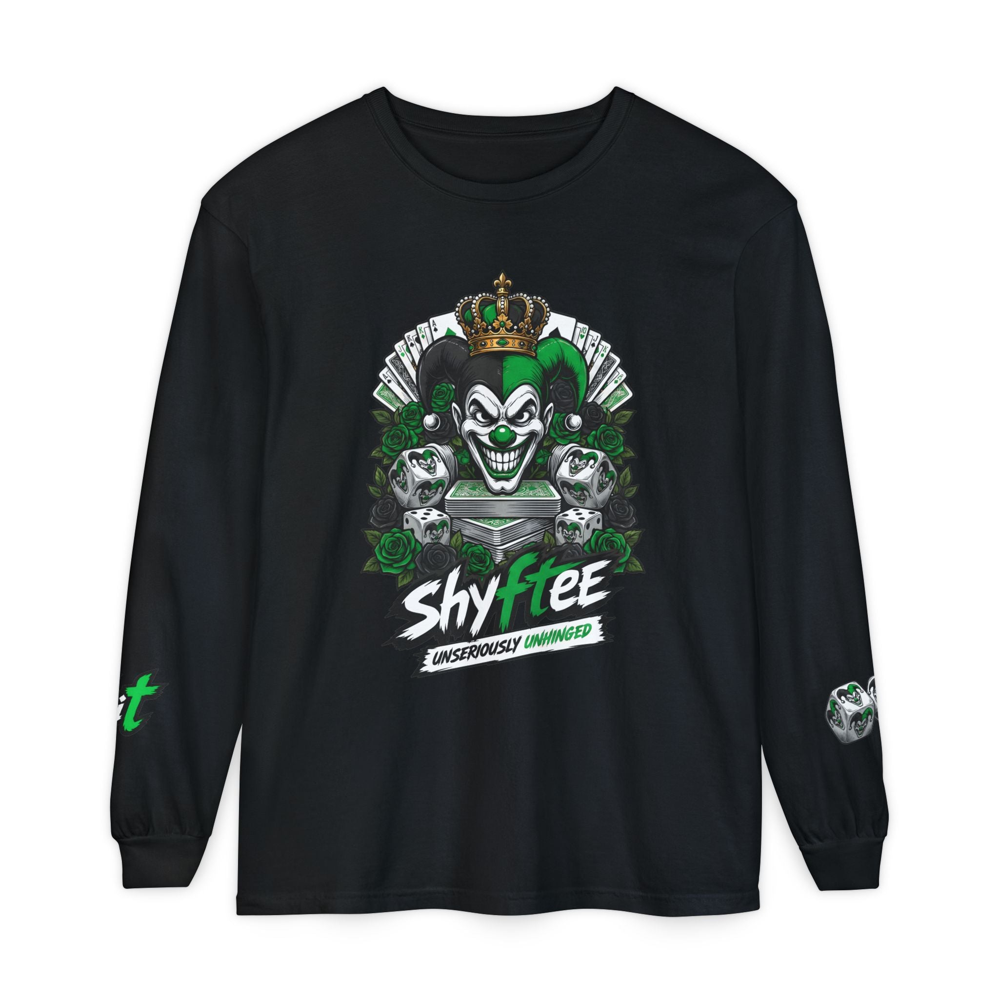 Shyftee "Stacked" Long-Sleeve (Green)