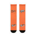 Shyftee "Gambler" Crew Socks (Orange)