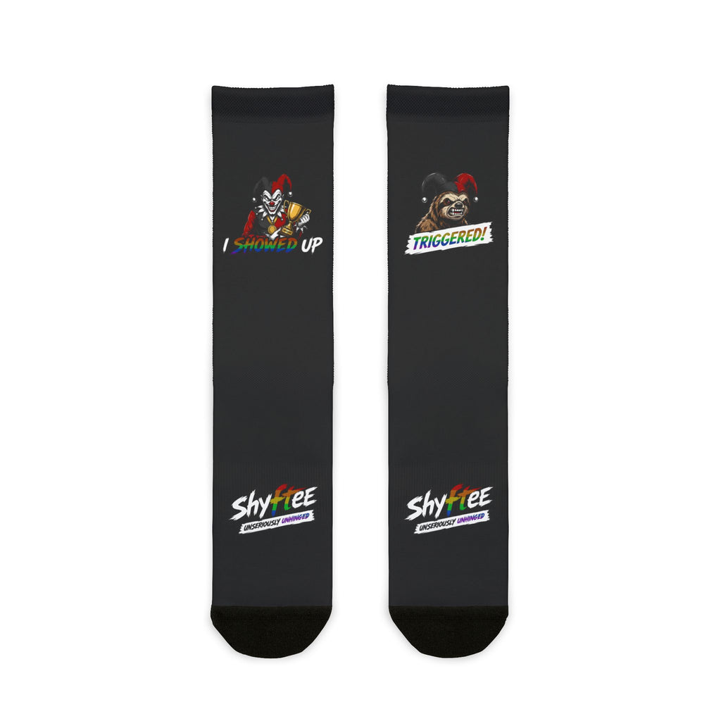 Shyftee "Snowflake" Crew Socks (Pride-Inspired)