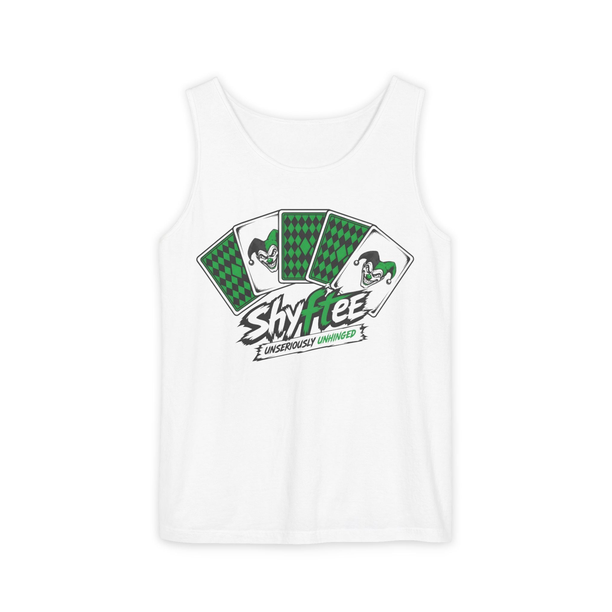 Shyftee "Stacked Deck" Tank Top (Green)