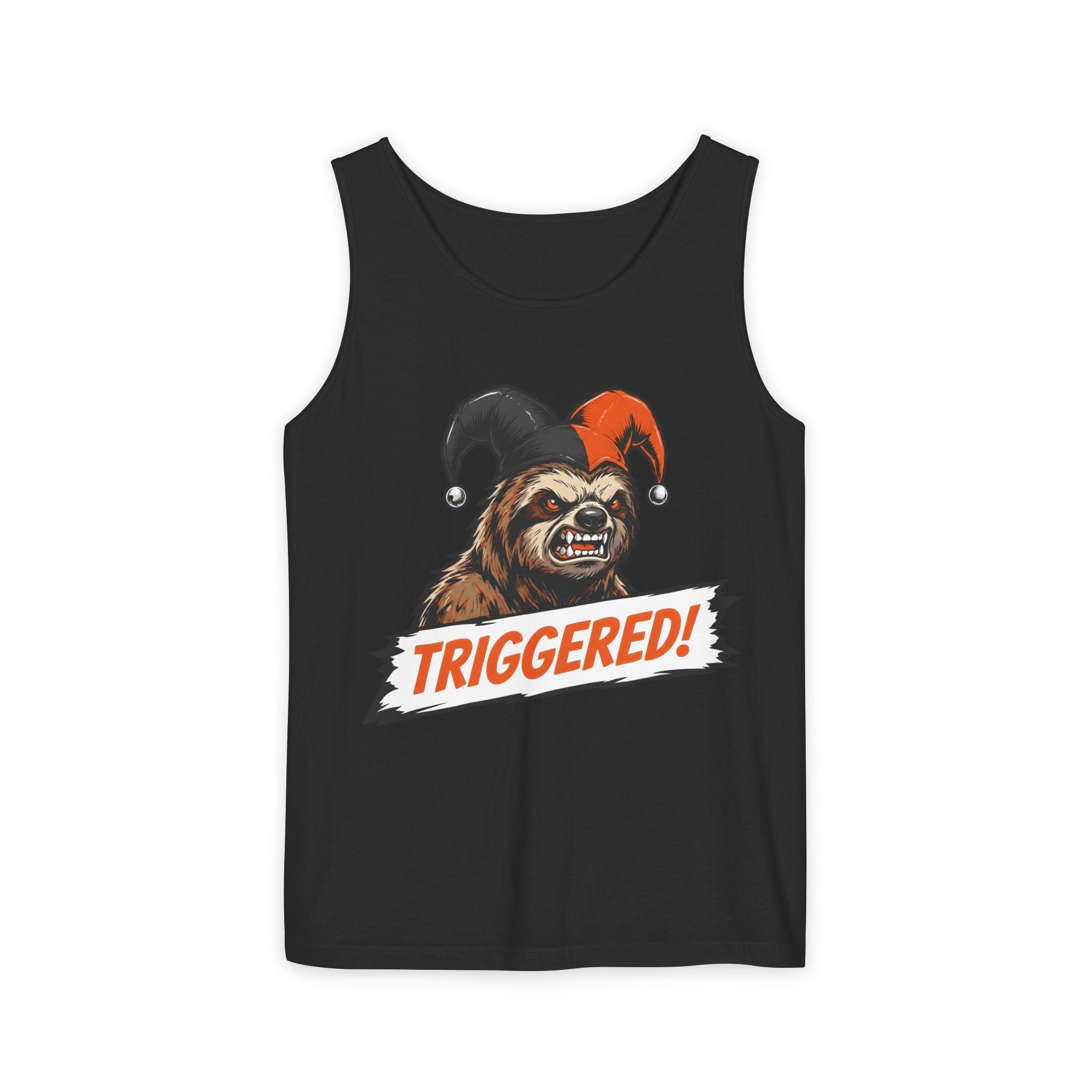 Shyftee "Triggered" Tank Top (Orange)