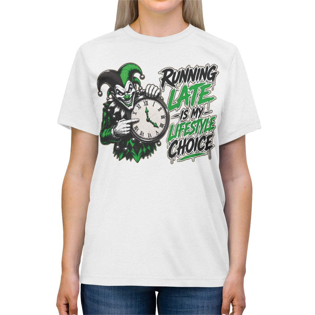 Shyftee "Late is my Lifestyle" Tee (Green)