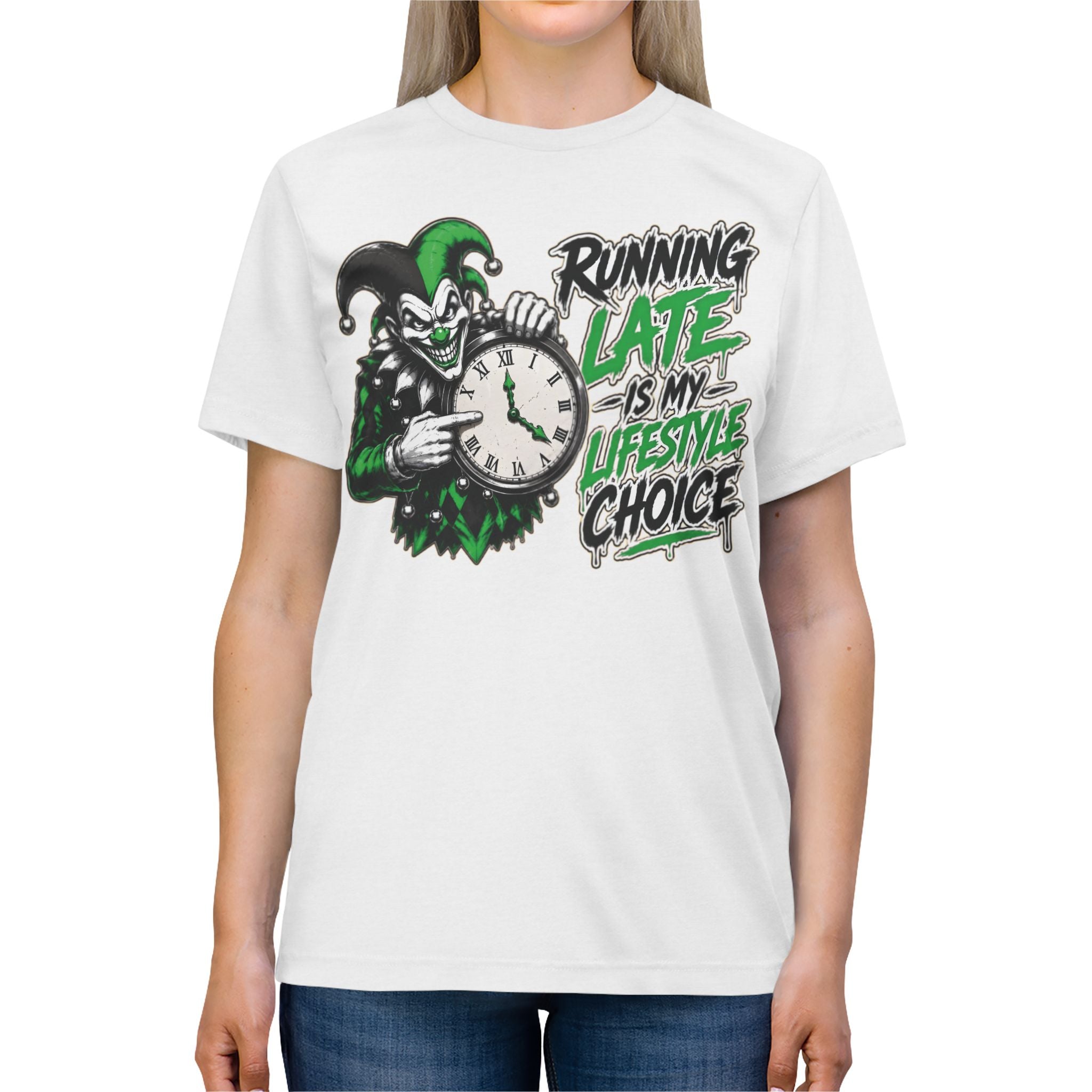 Shyftee "Late is my Lifestyle" Tee (Green)