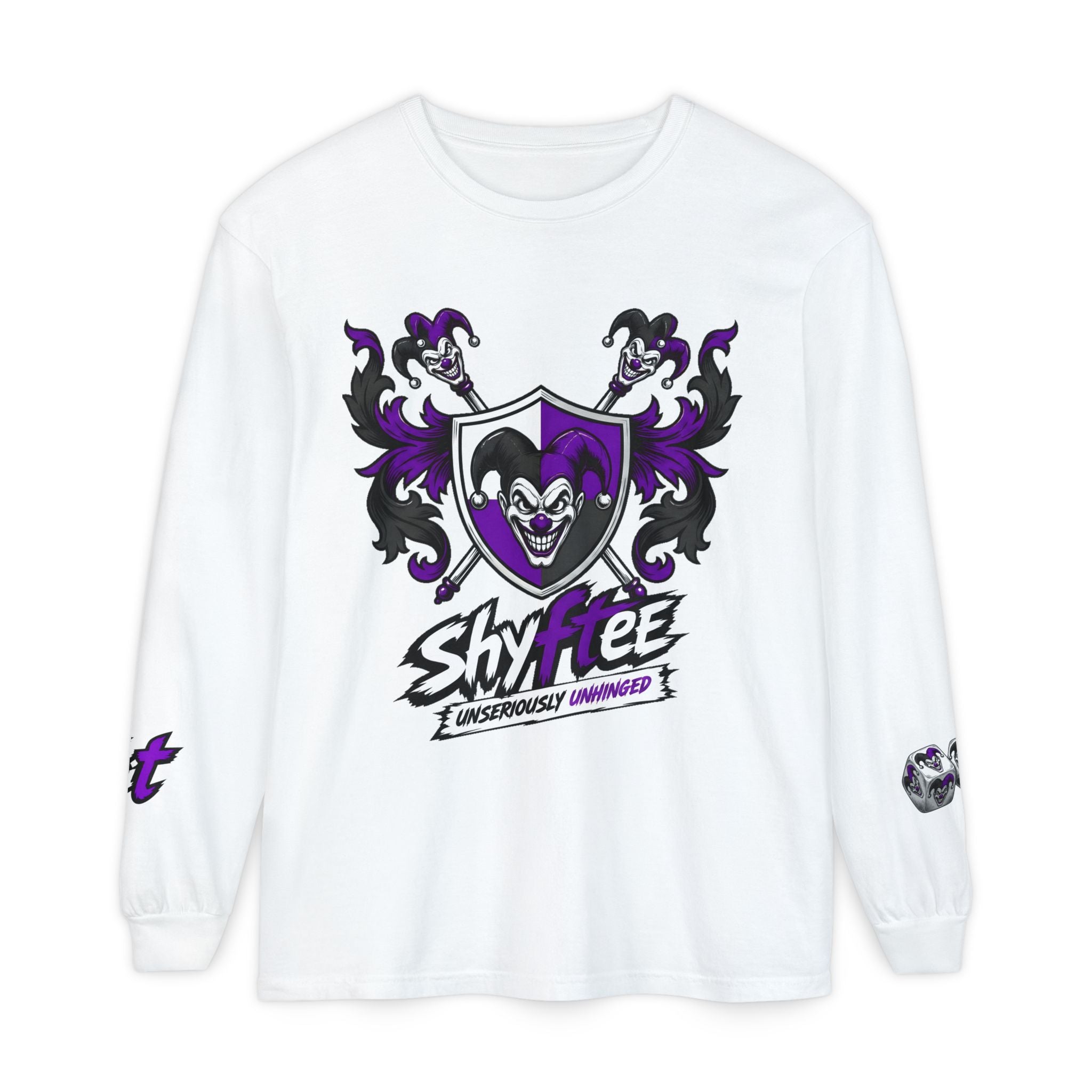 Shyftee "Coat of Arms" Long-Sleeve (Purple)