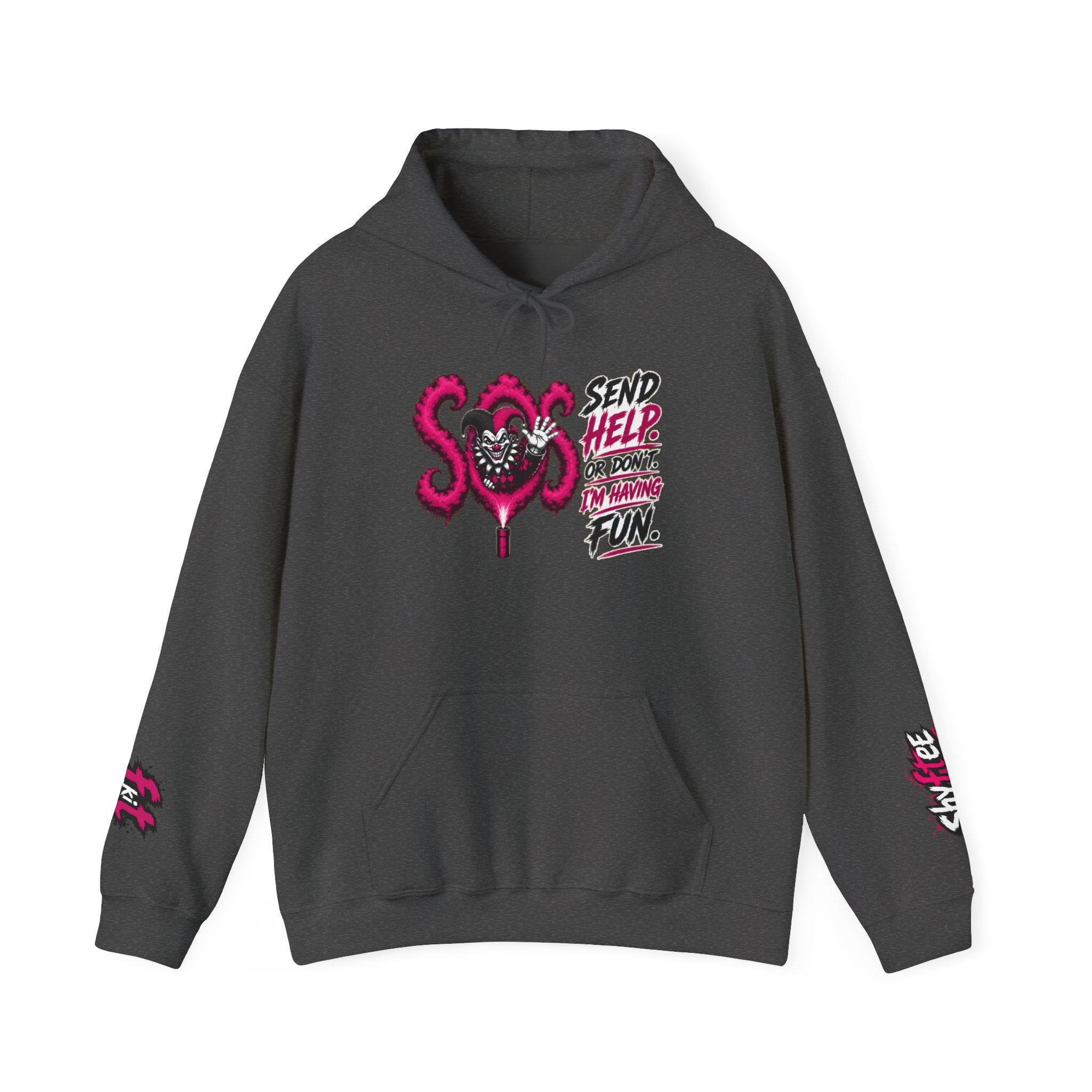 Shyftee "Send Help" Hoodie (Pink)