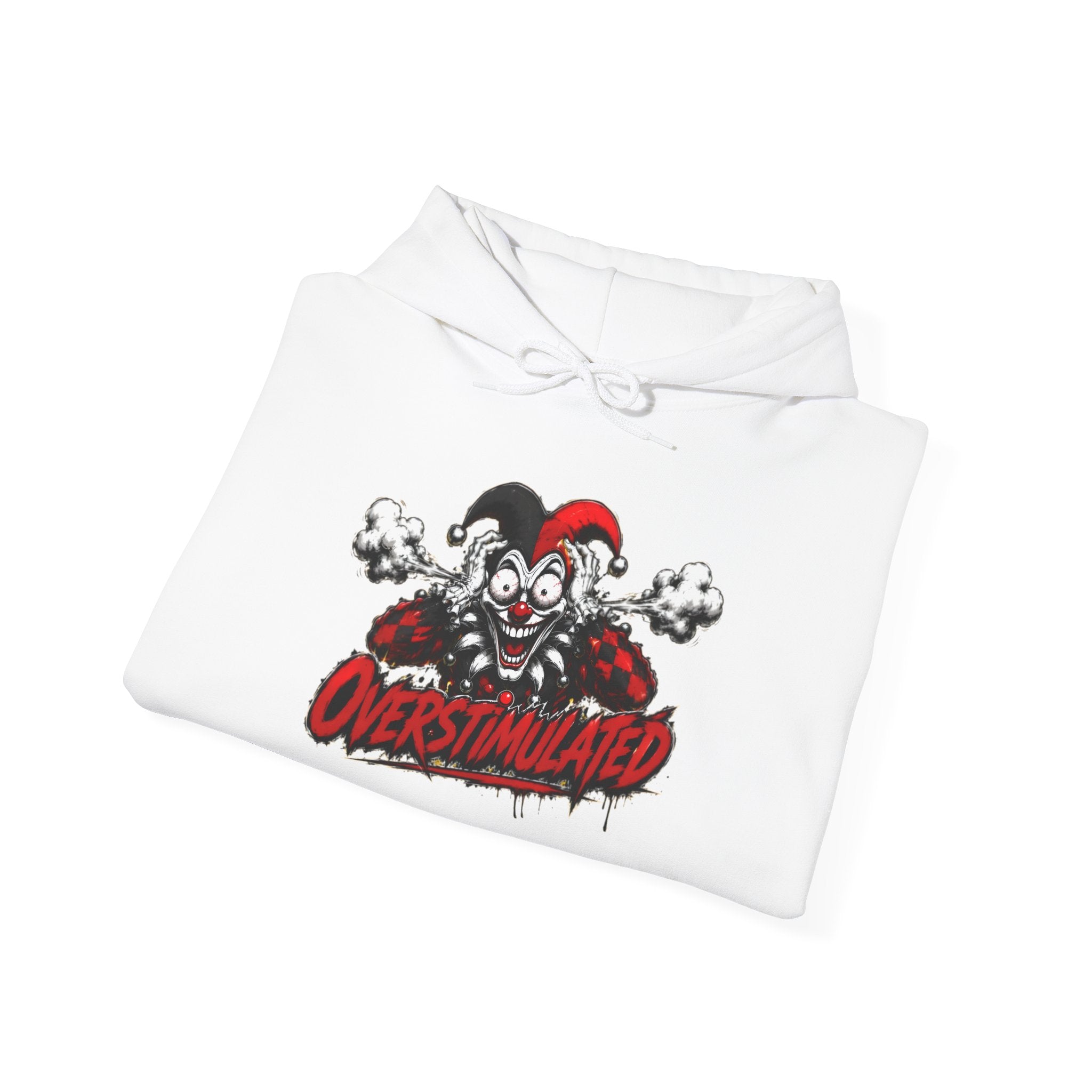 Shyftee "Overstimulated" Hoodie (Red)
