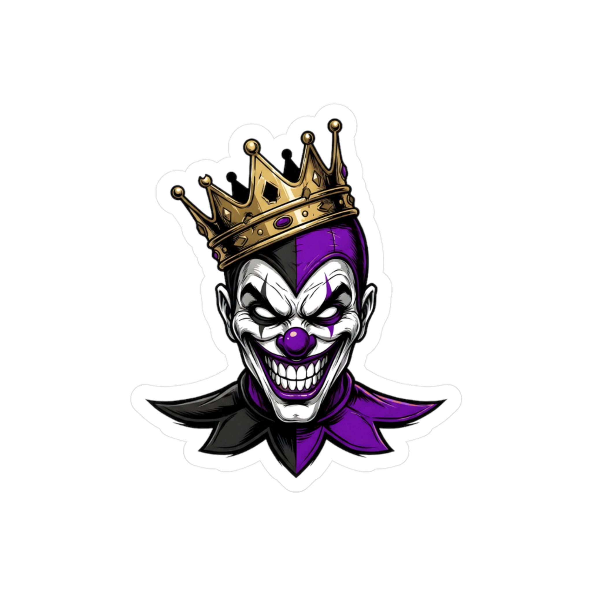 Shyftee "Crowned Jester" Sticker (Purple)