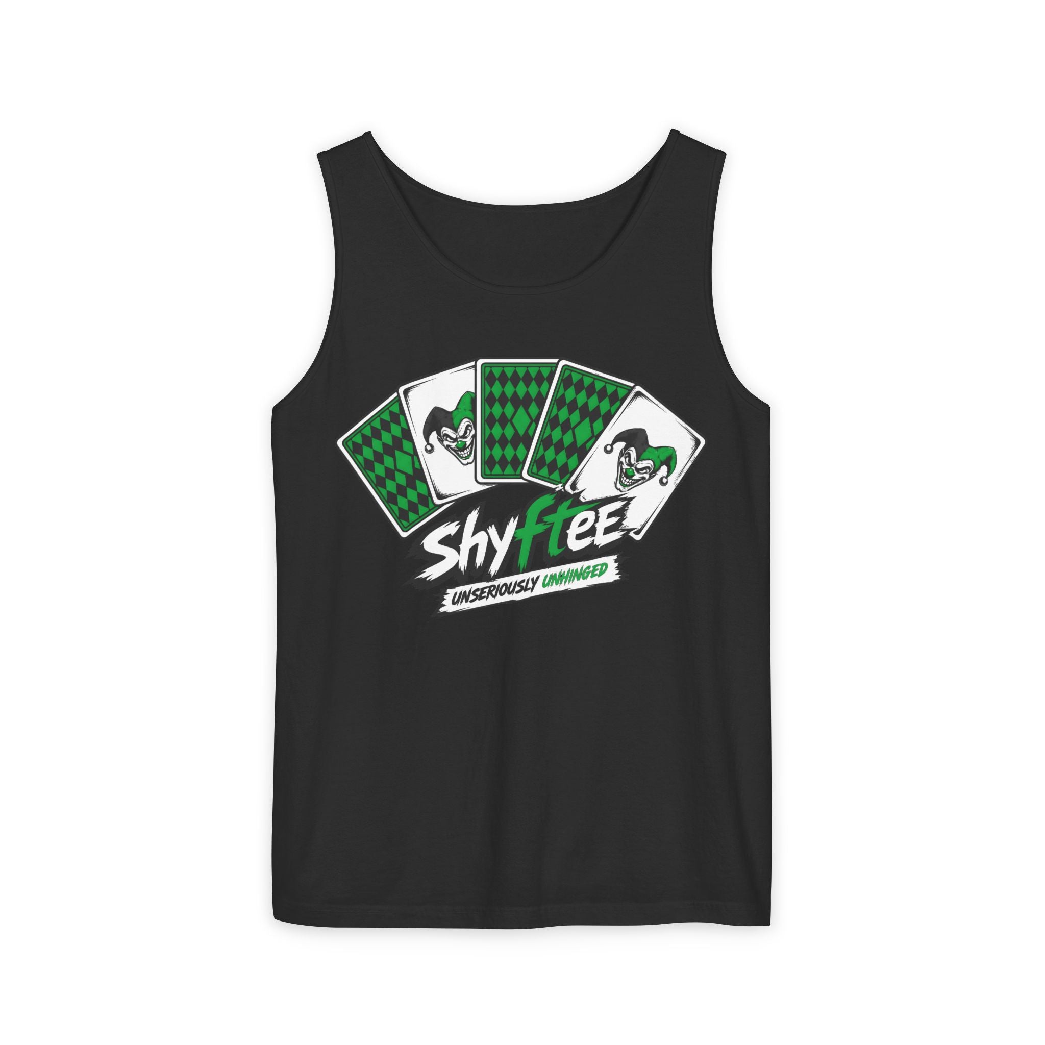 Shyftee "Stacked Deck" Tank Top (Green)
