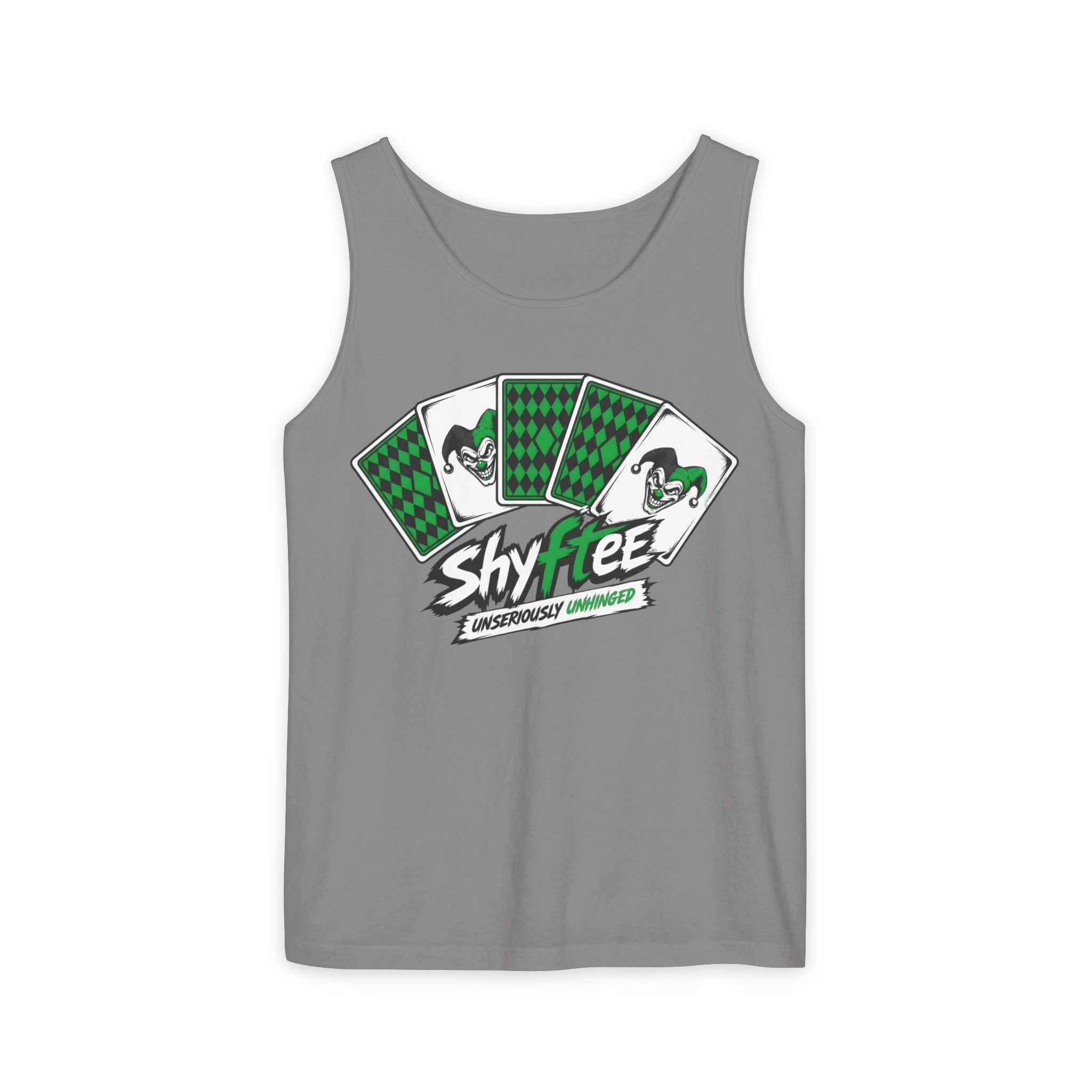 Shyftee "Stacked Deck" Tank Top (Green)