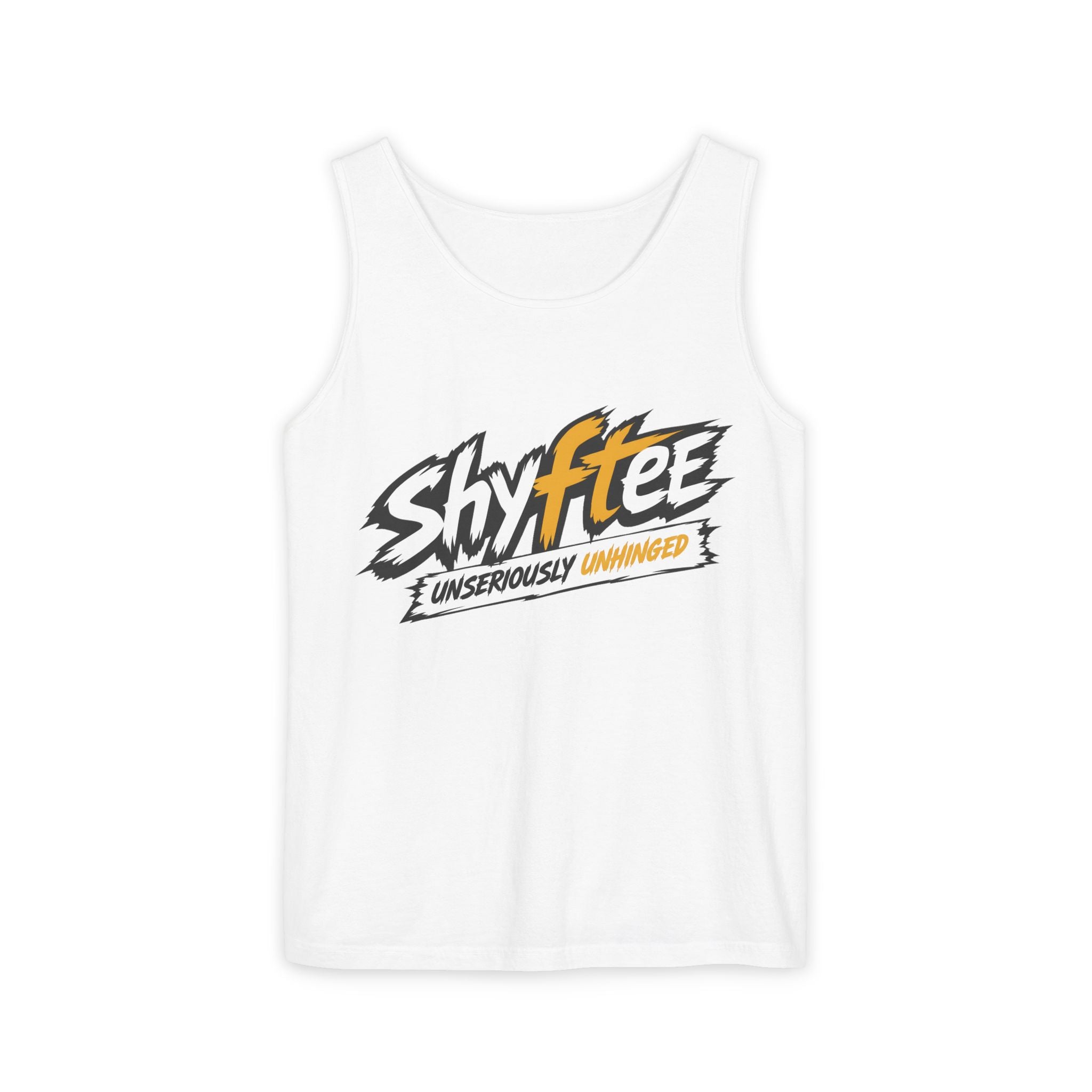 Shyftee "Unseriously Unhinged" Tank Top (Yellow)