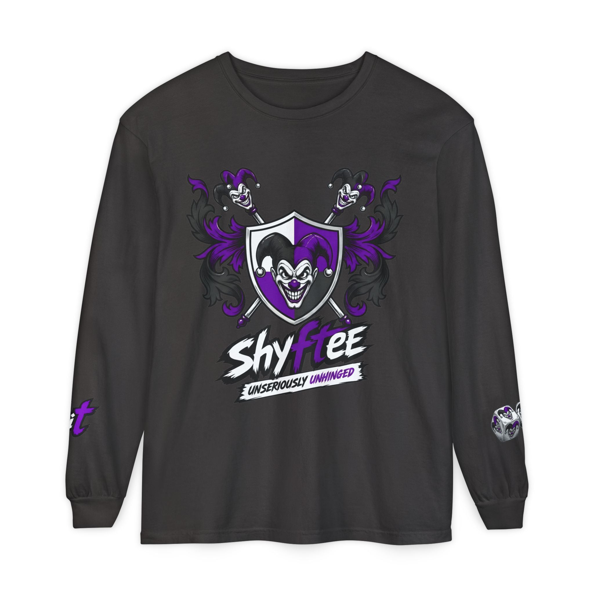Shyftee "Coat of Arms" Long-Sleeve (Purple)
