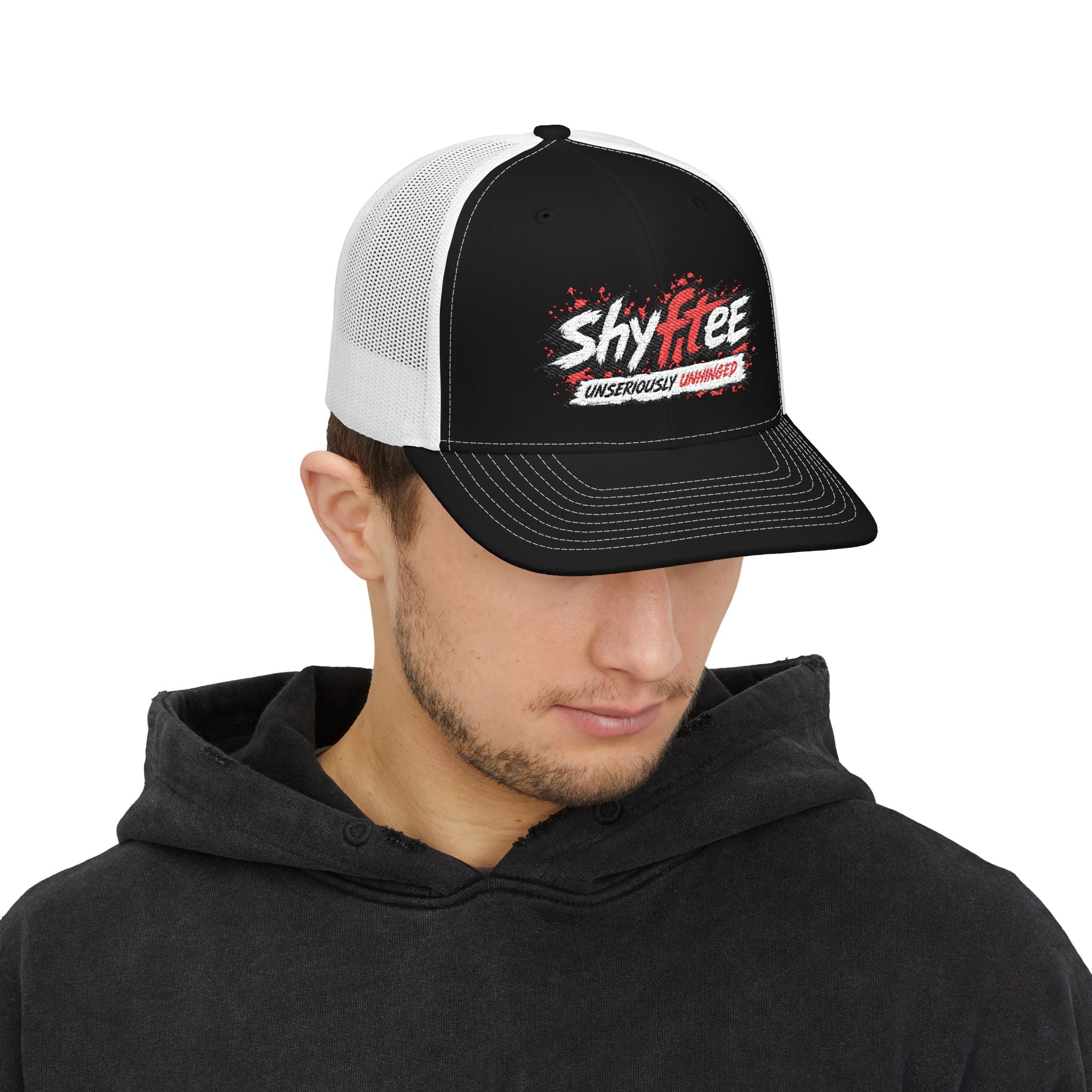 Shyftee "Unseriously Unhinged" Trucker Hat (Red)