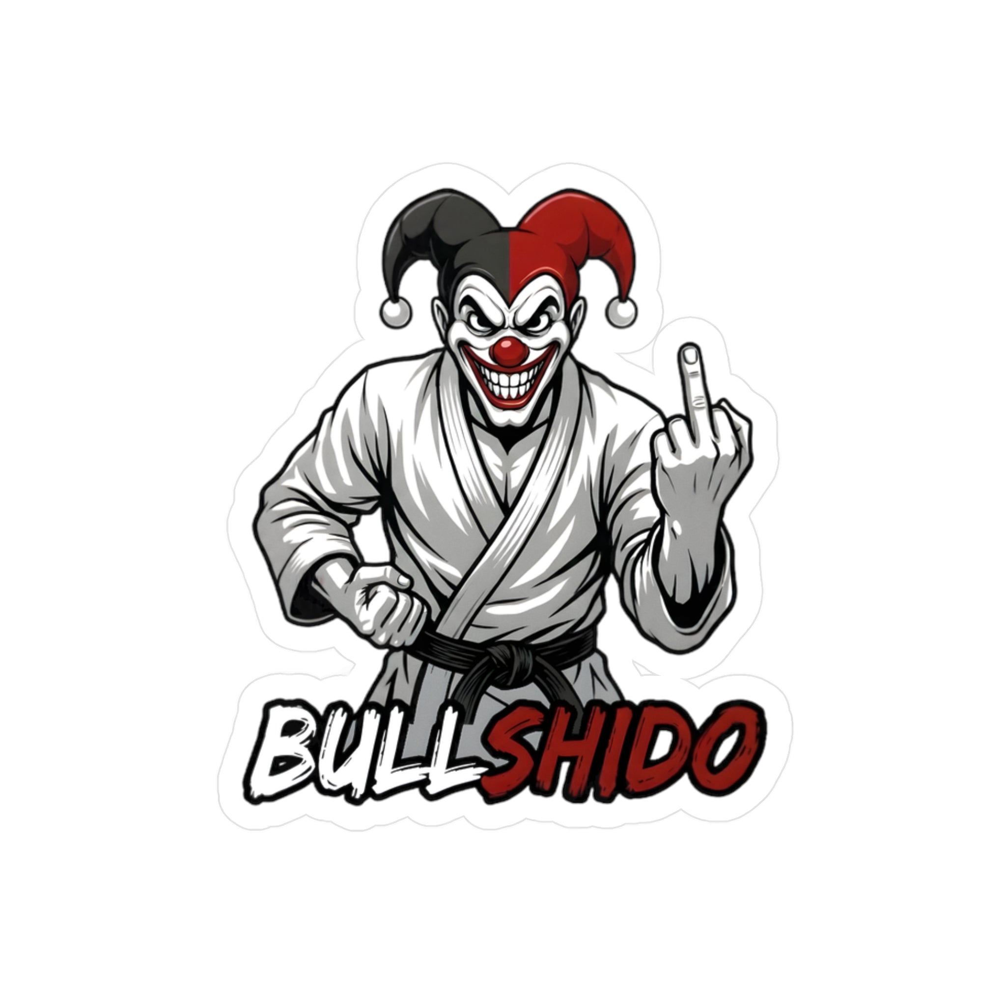 Shyftee "Bullshido" Sticker (Red)