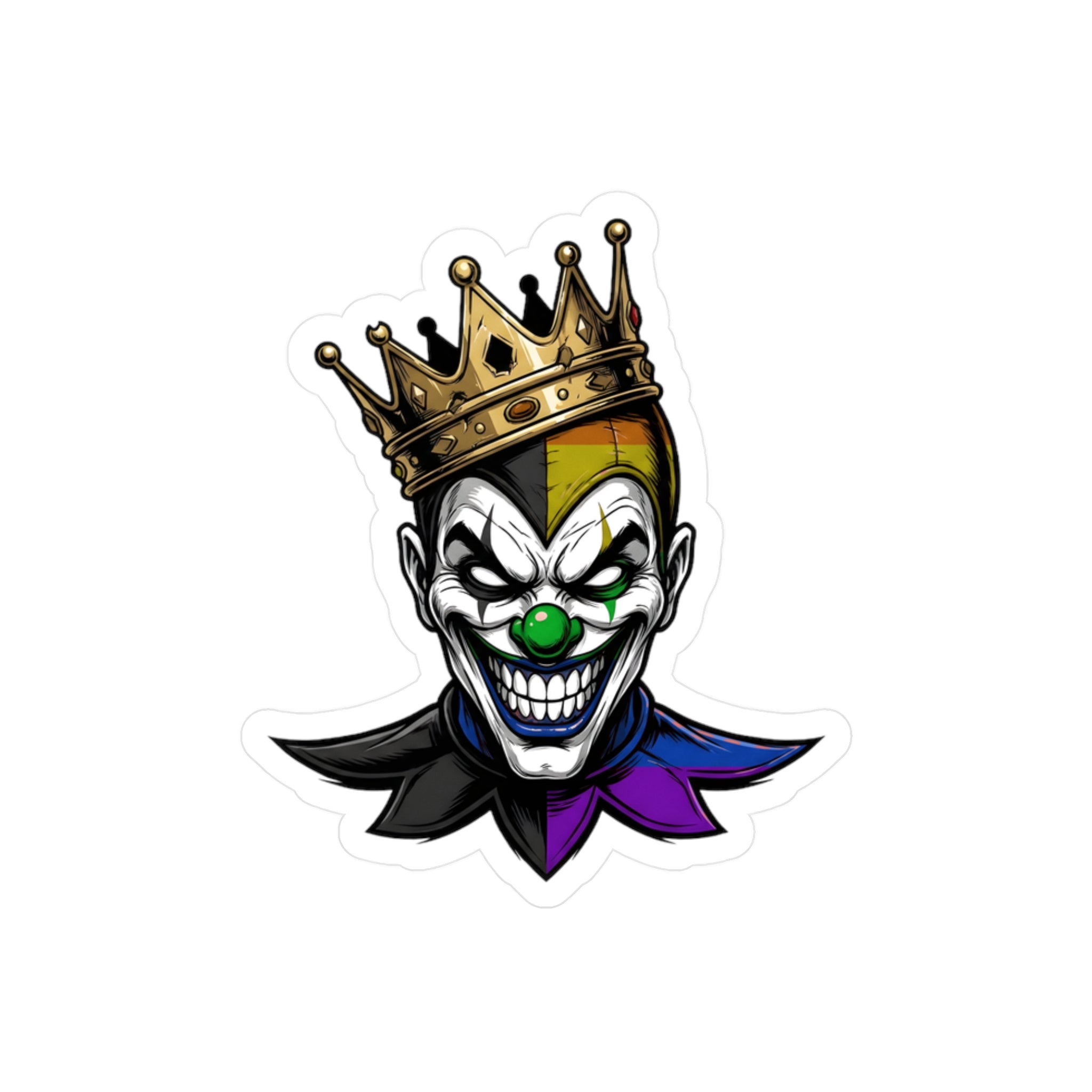 Shyftee "Crowned Jester" Sticker (Pride-Inspired)
